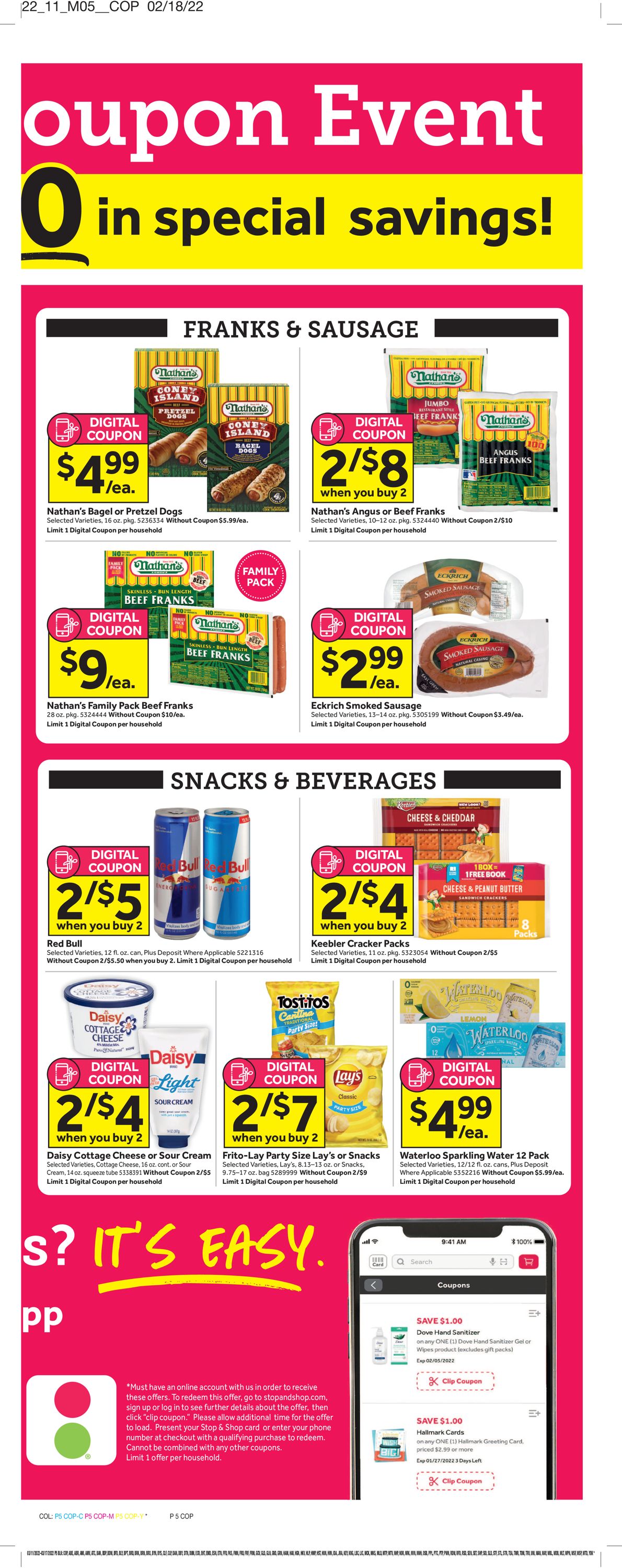 Catalogue Stop and Shop from 03/11/2022