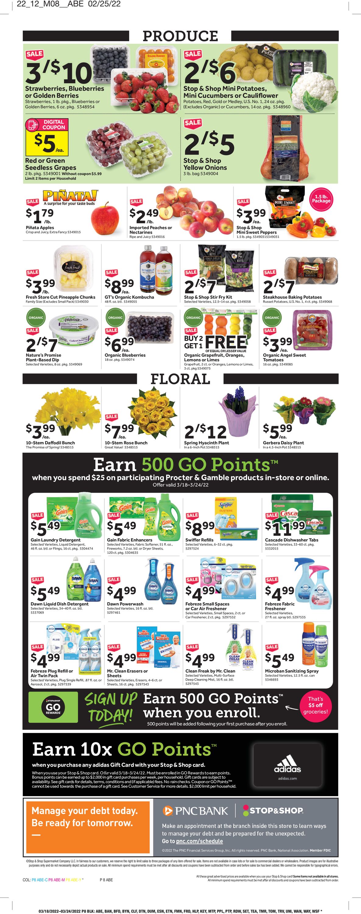 Catalogue Stop and Shop from 03/18/2022