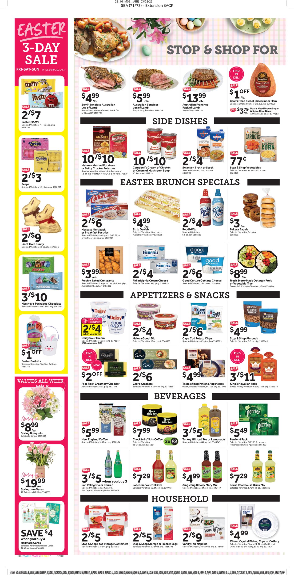 Catalogue Stop and Shop from 04/15/2022