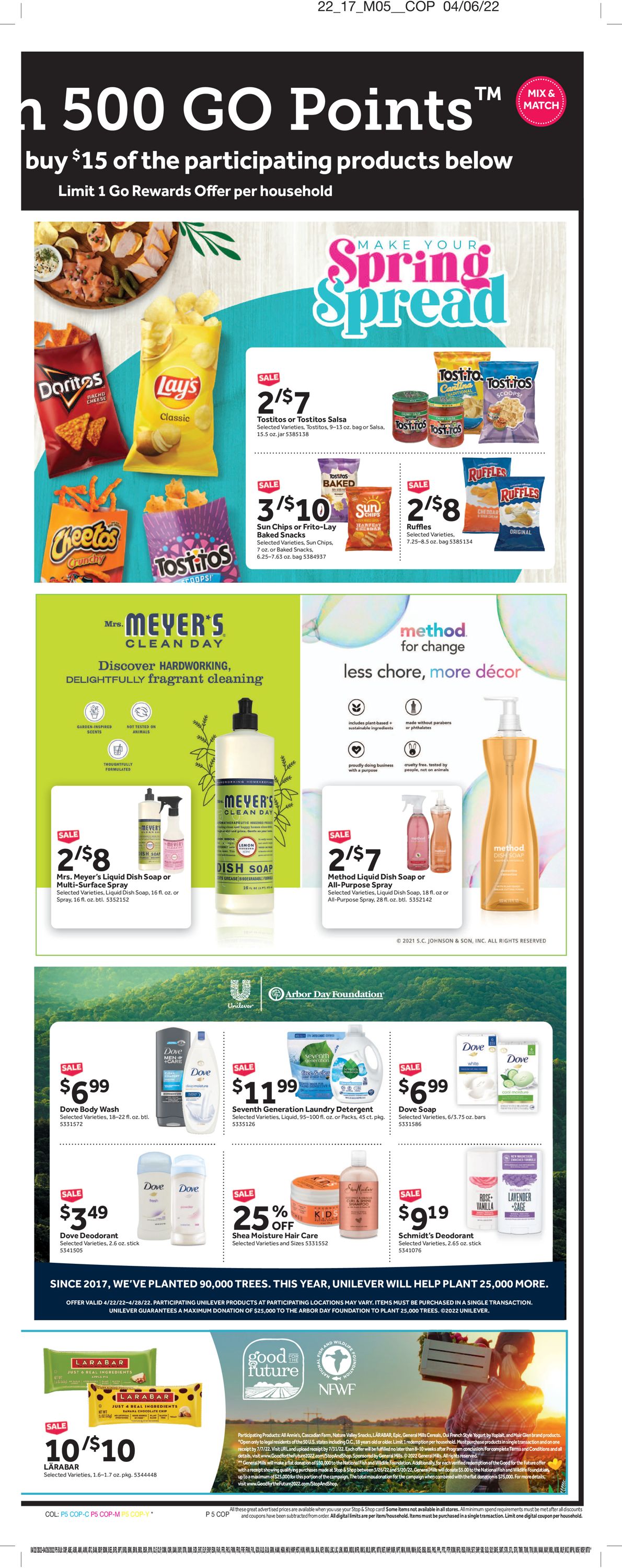Catalogue Stop and Shop from 04/22/2022