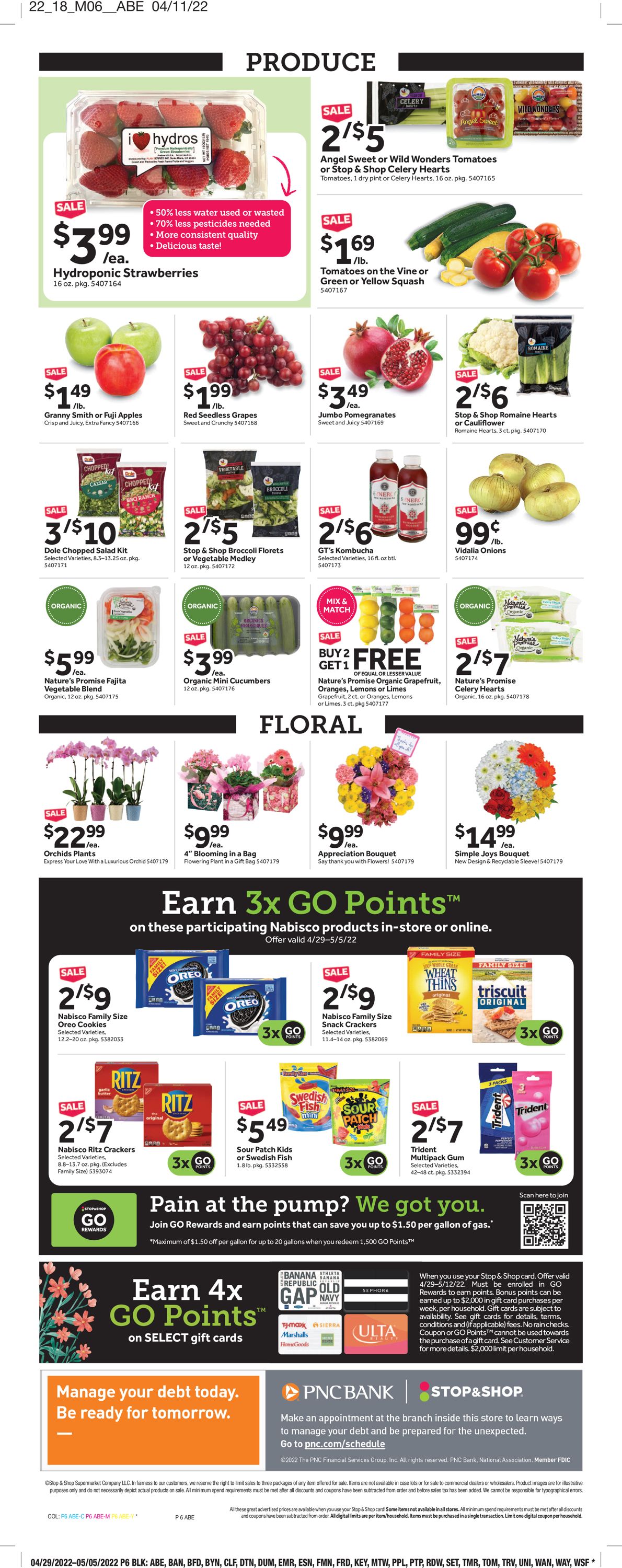 Catalogue Stop and Shop from 04/29/2022