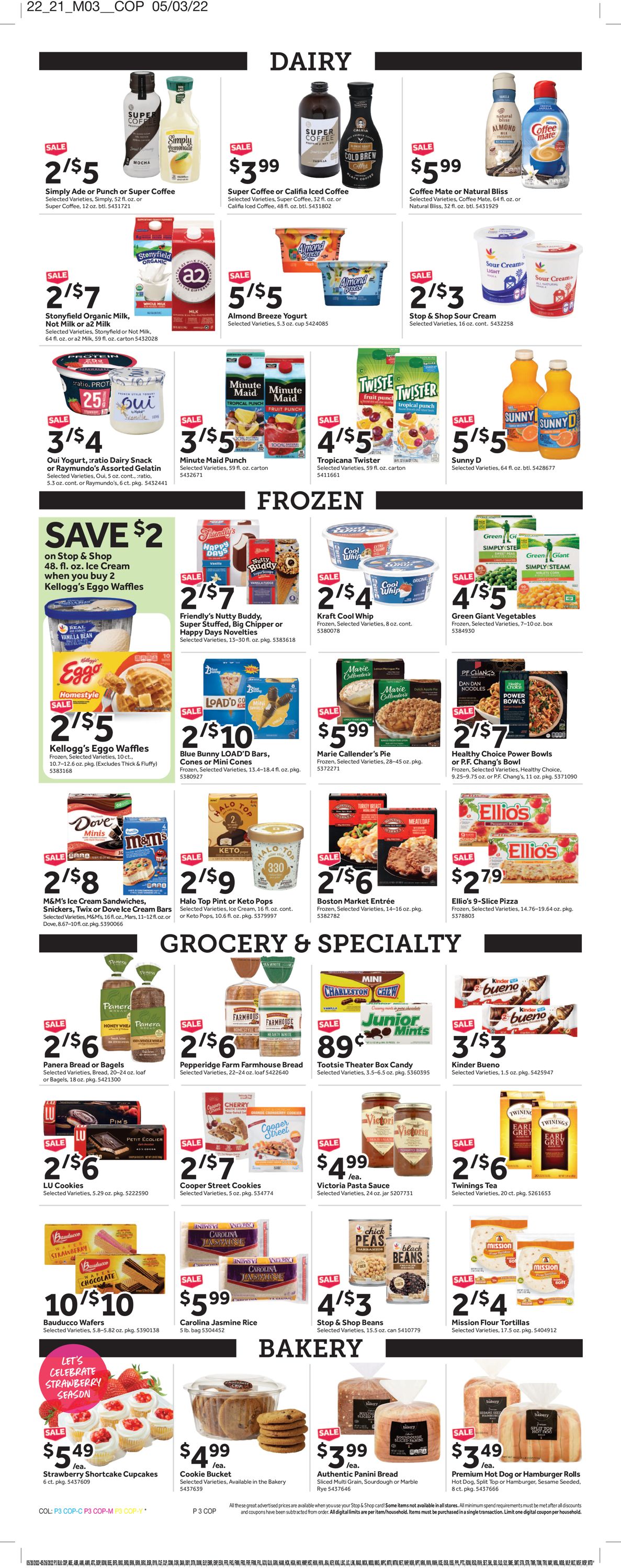 Catalogue Stop and Shop from 05/20/2022