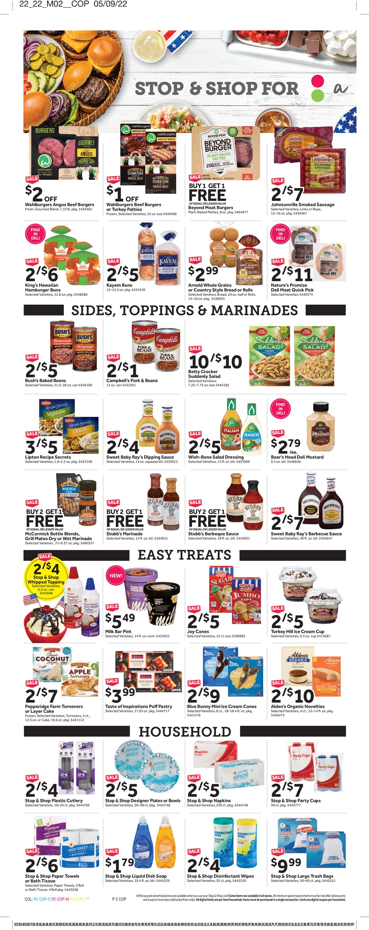 Catalogue Stop and Shop from 05/27/2022