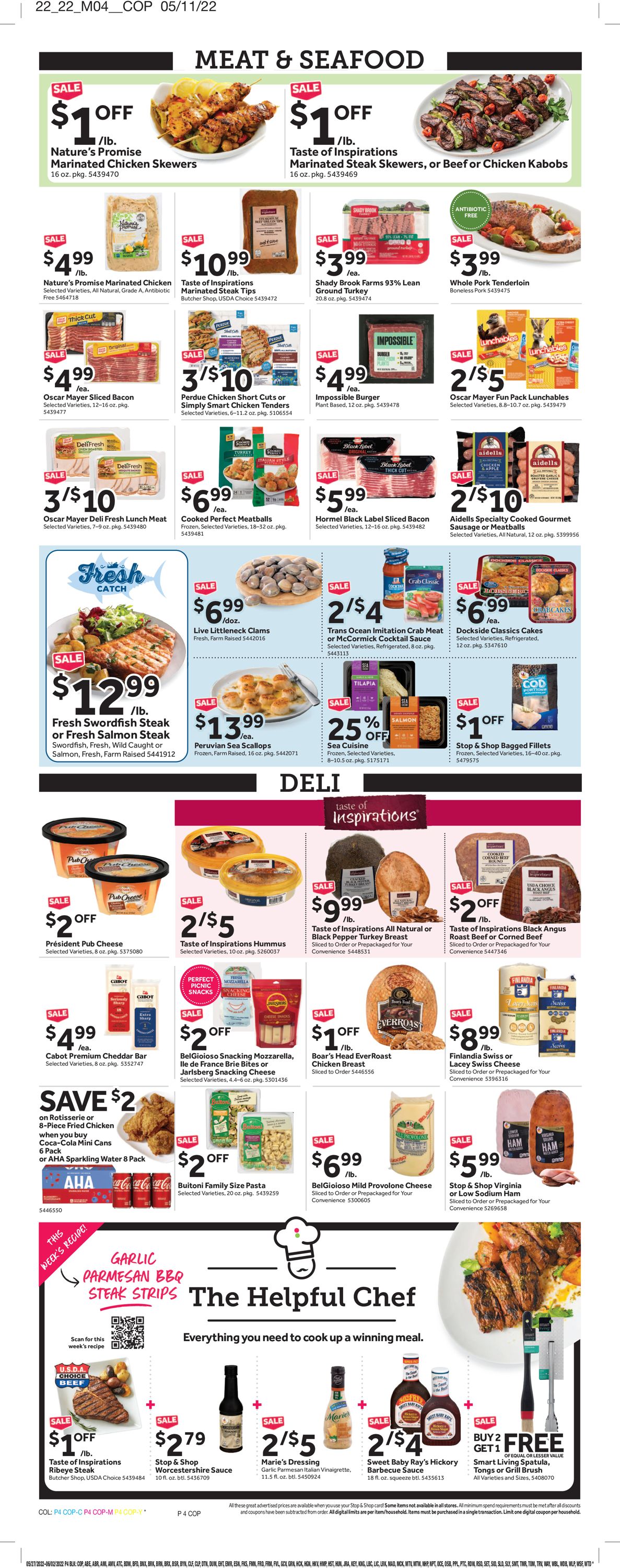 Catalogue Stop and Shop from 05/27/2022