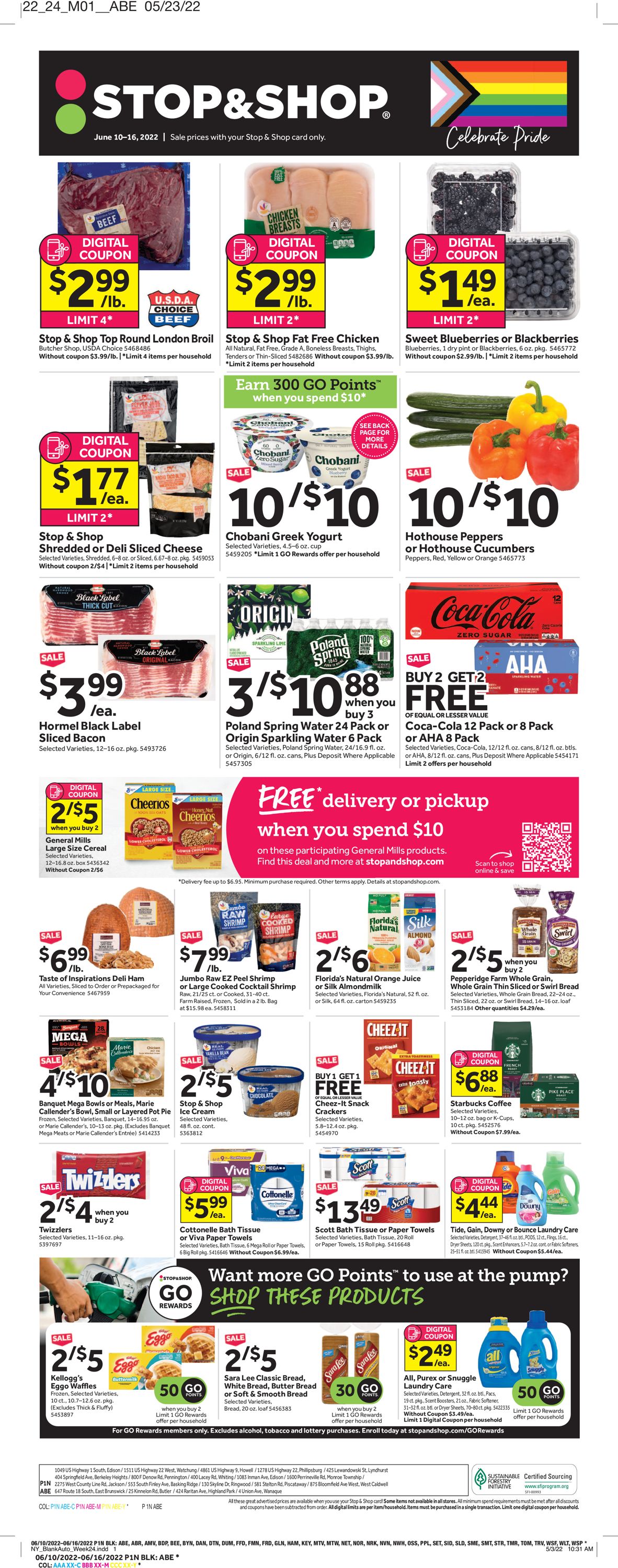 Catalogue Stop and Shop from 06/10/2022