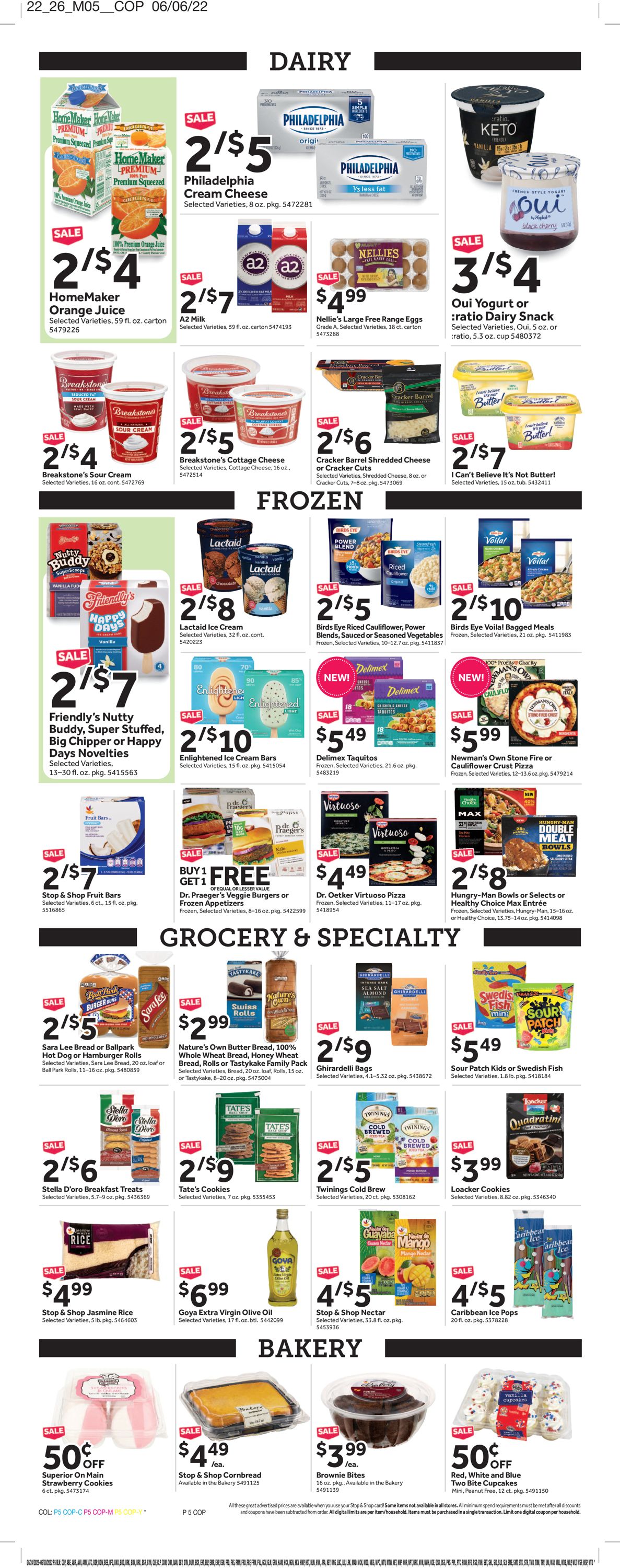 Catalogue Stop and Shop from 06/24/2022