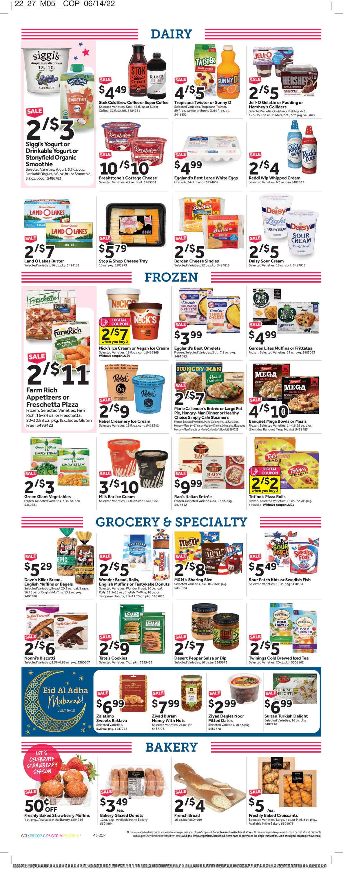 Catalogue Stop and Shop - 4th of July Sale from 07/01/2022