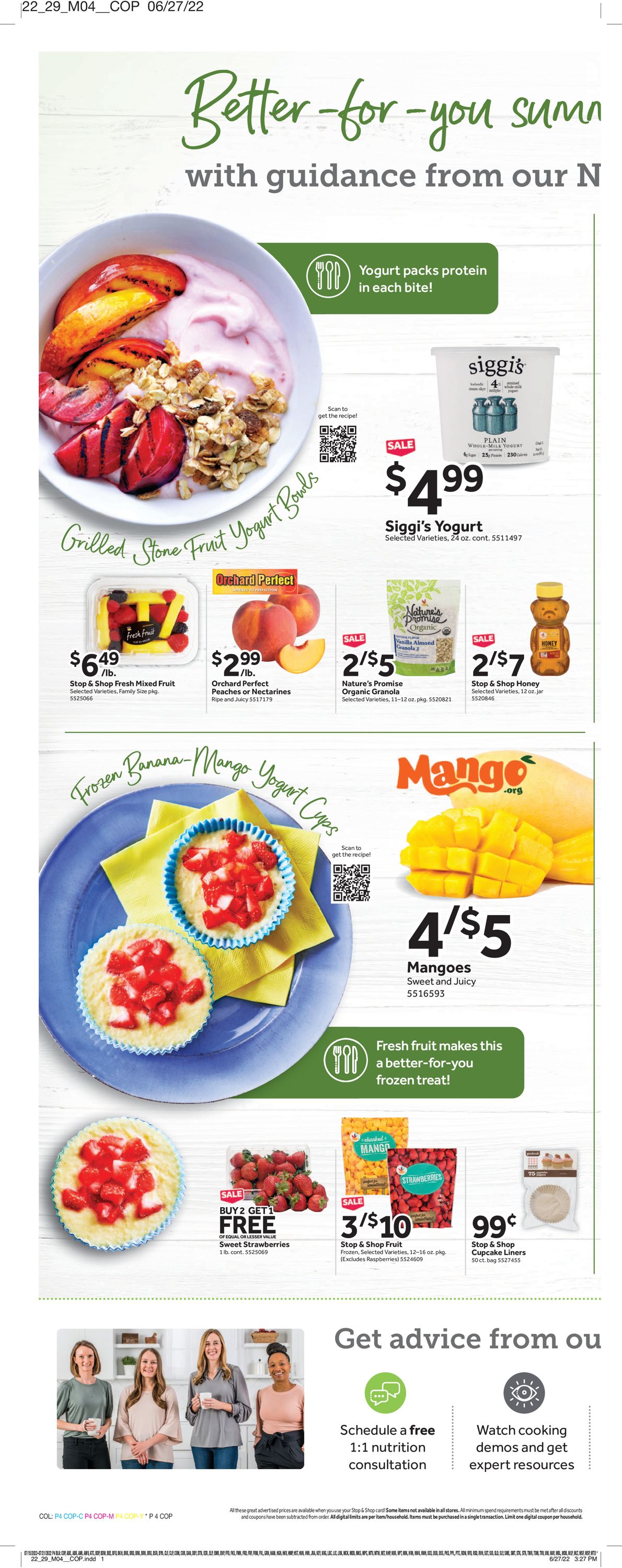 Catalogue Stop and Shop from 07/15/2022