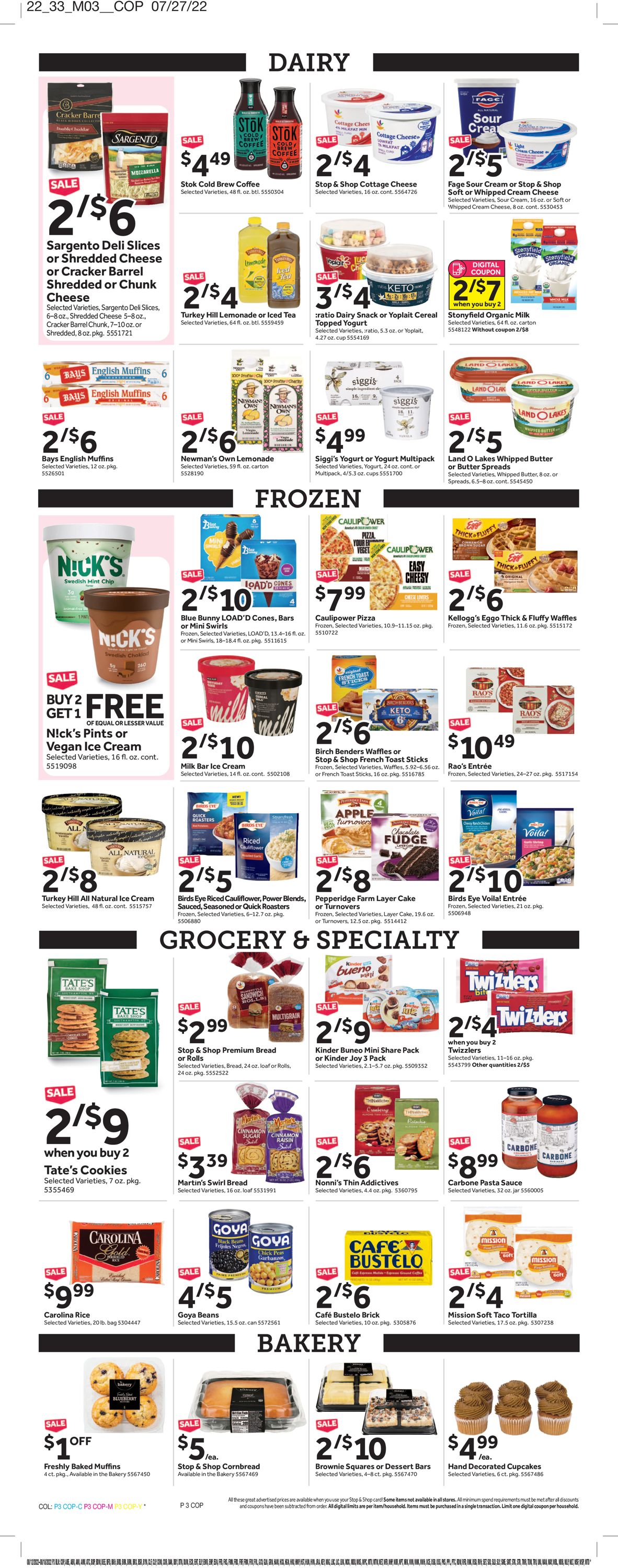 Catalogue Stop and Shop from 08/12/2022