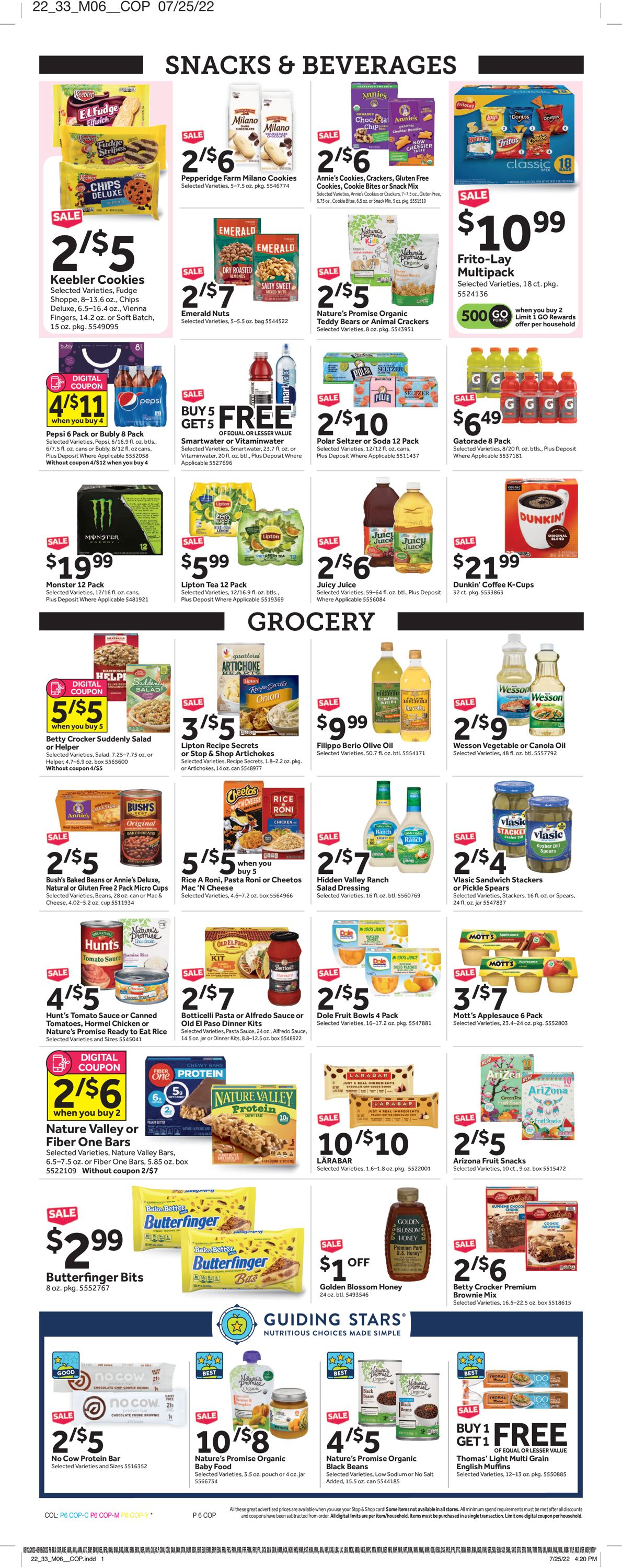 Catalogue Stop and Shop from 08/12/2022