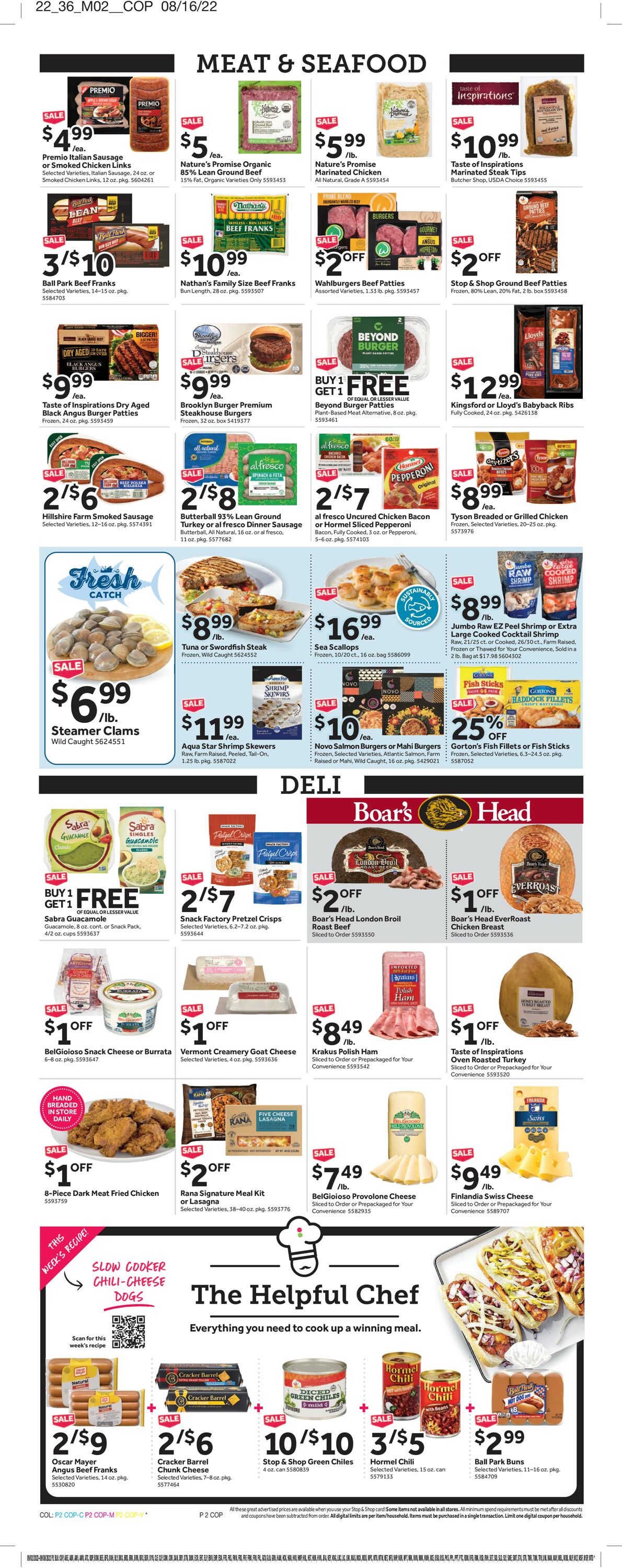 Catalogue Stop and Shop from 09/02/2022