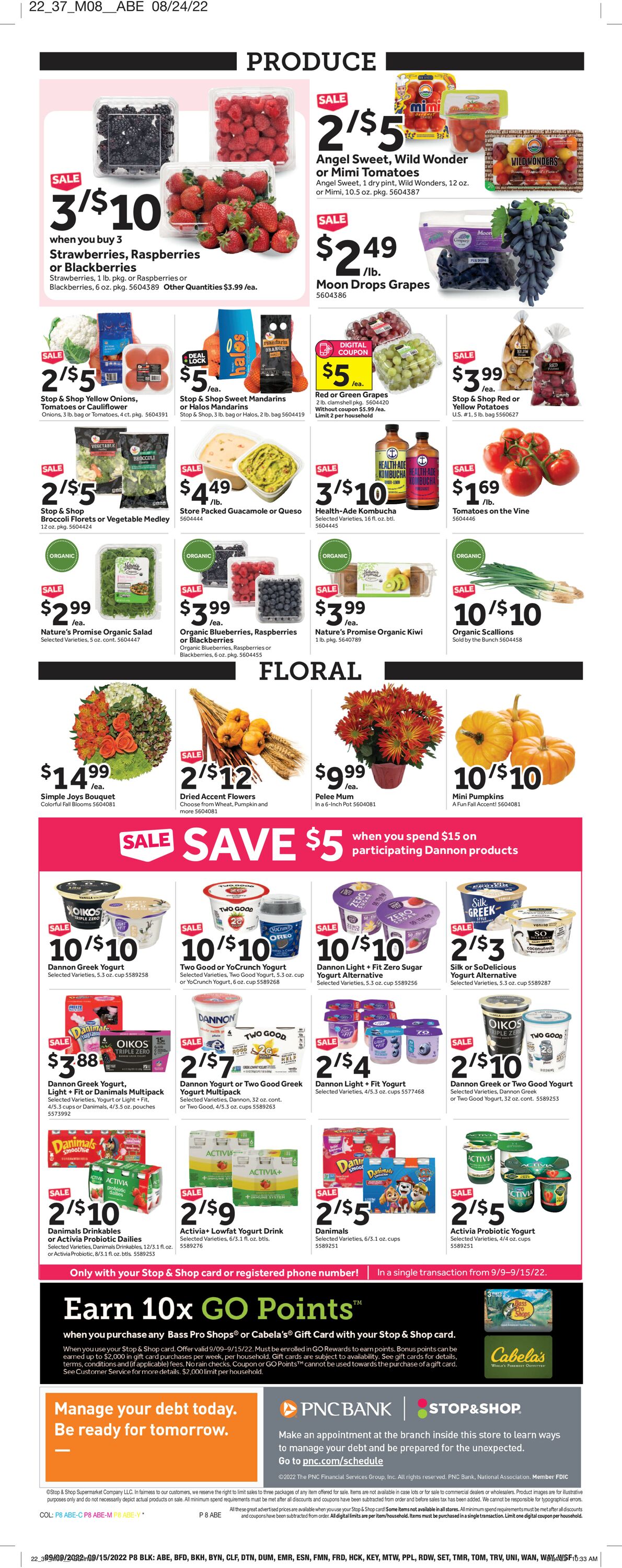 Catalogue Stop and Shop from 09/09/2022