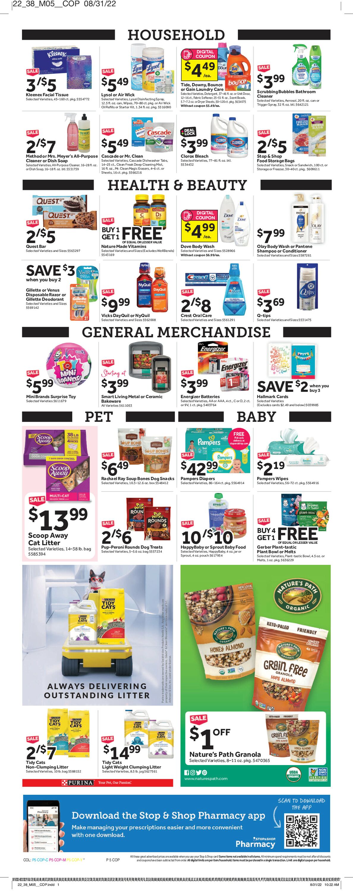 Catalogue Stop and Shop from 09/16/2022