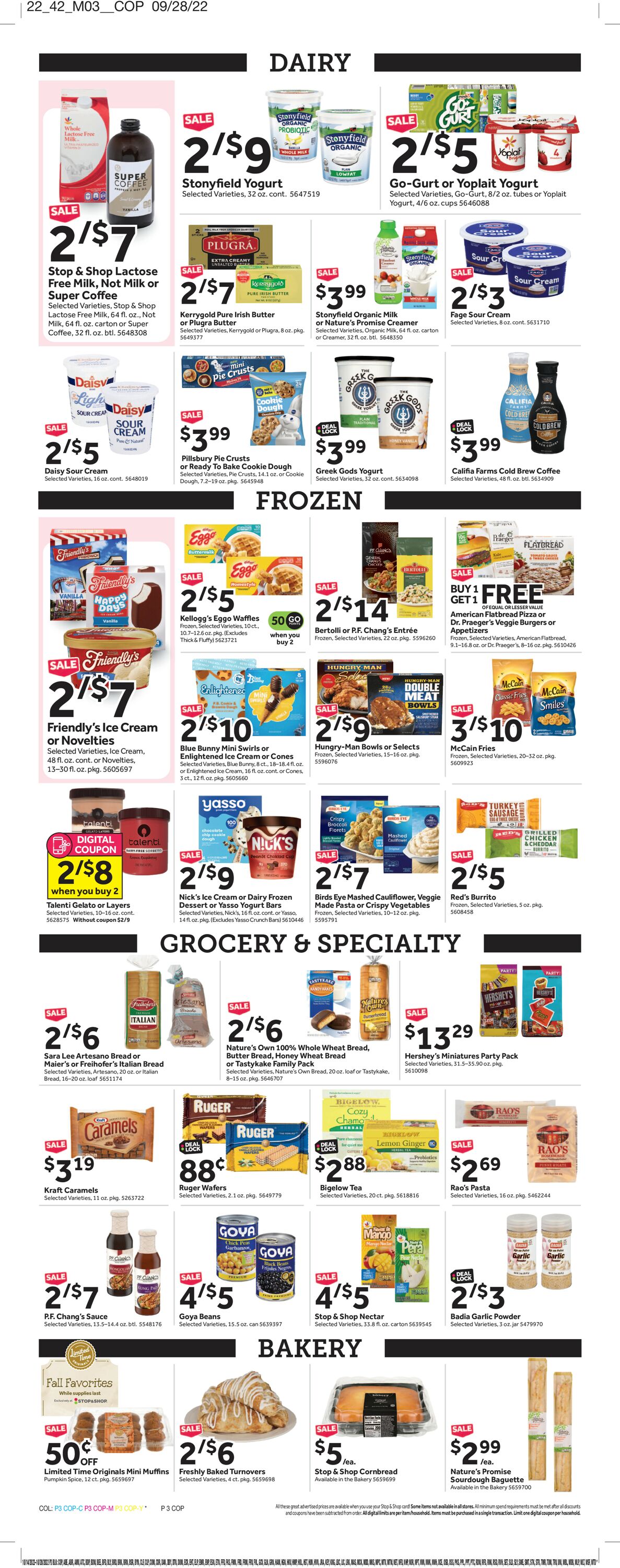 Catalogue Stop and Shop from 10/14/2022