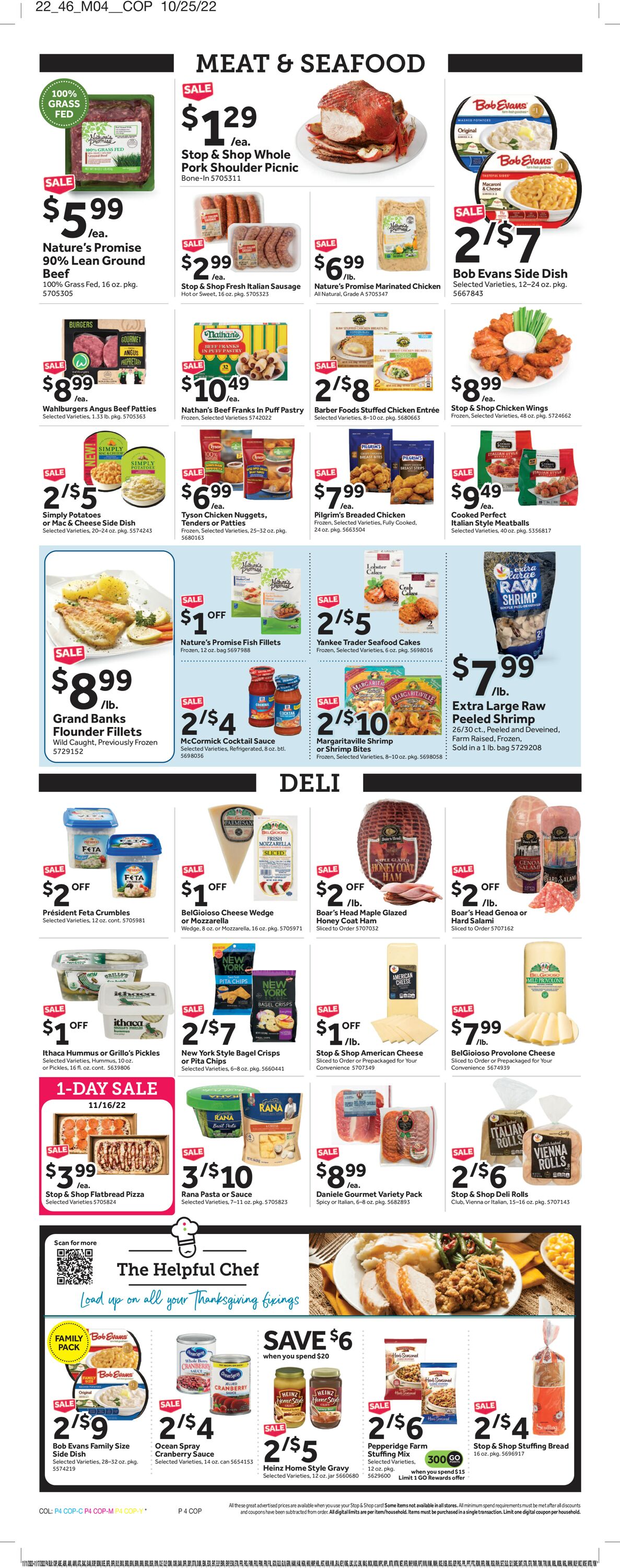 Catalogue Stop and Shop from 11/11/2022