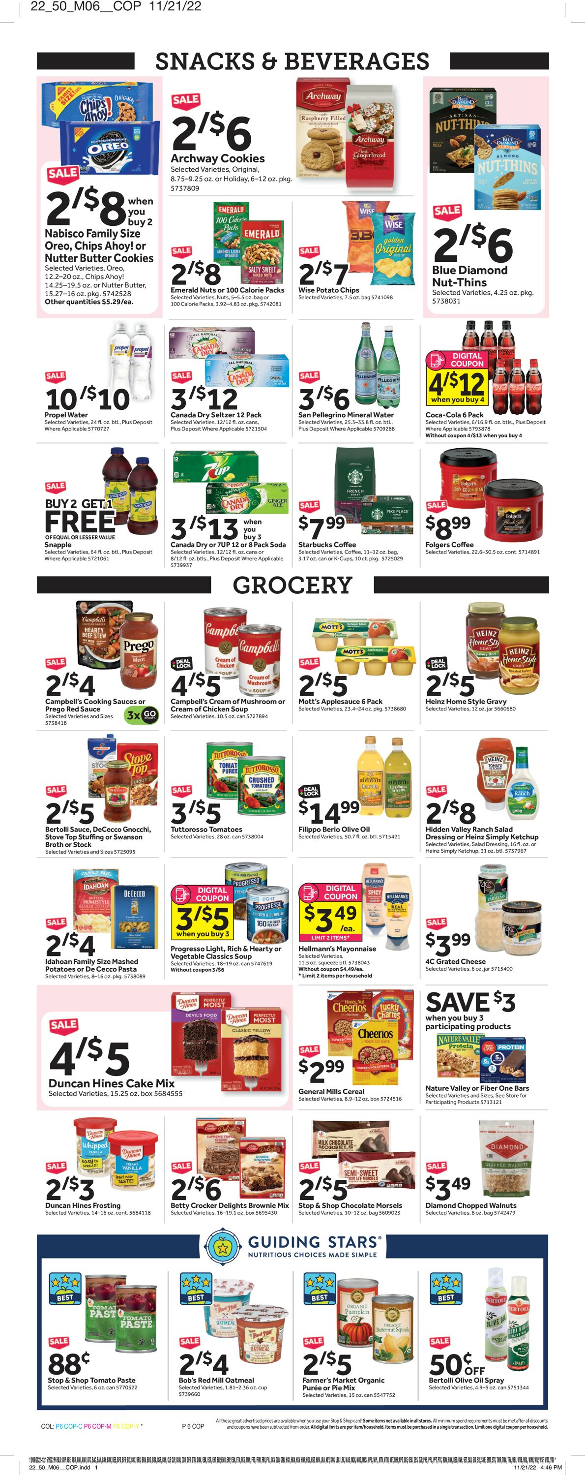 Catalogue Stop and Shop from 12/09/2022