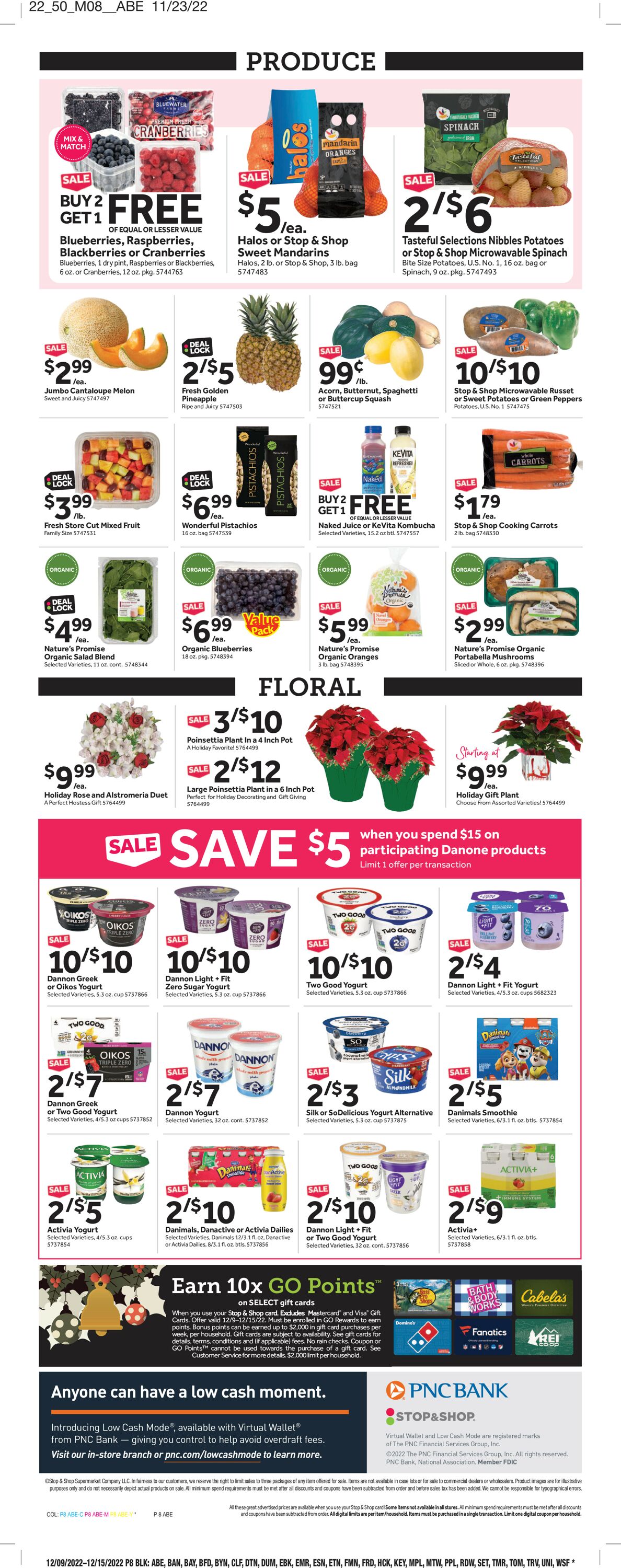 Catalogue Stop and Shop from 12/09/2022
