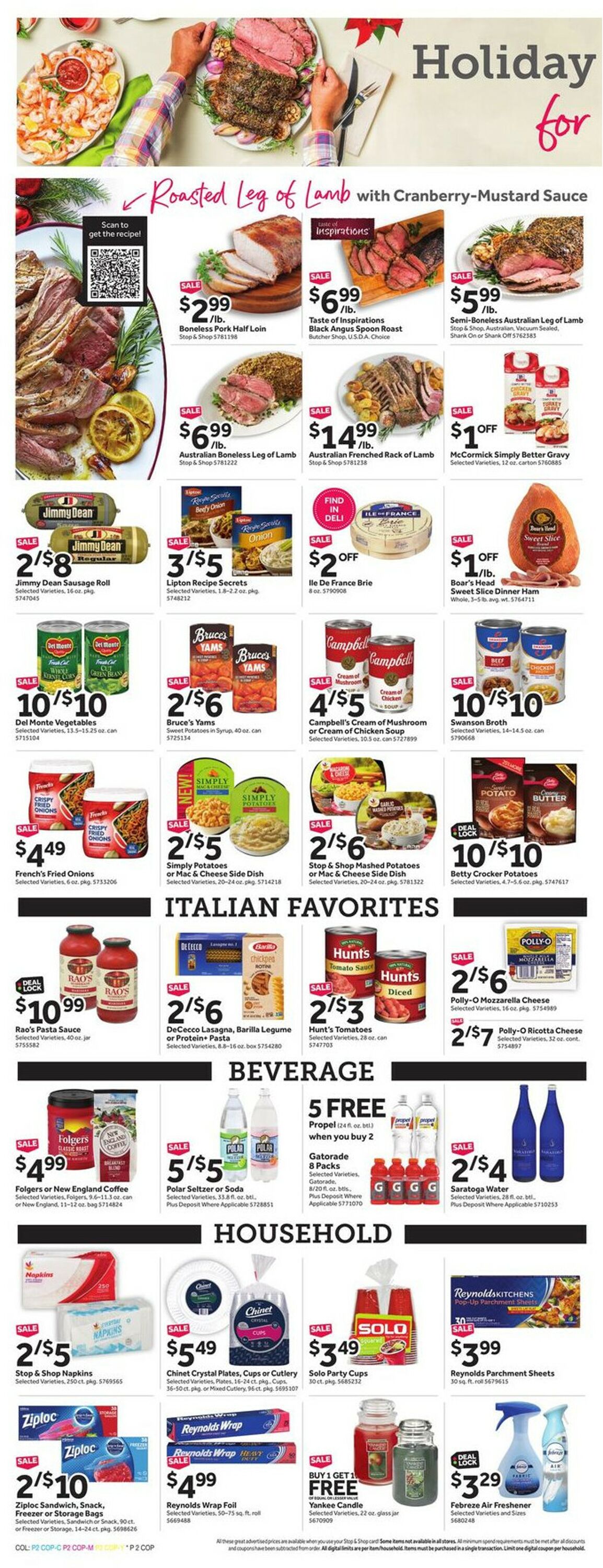 Catalogue Stop and Shop from 12/16/2022