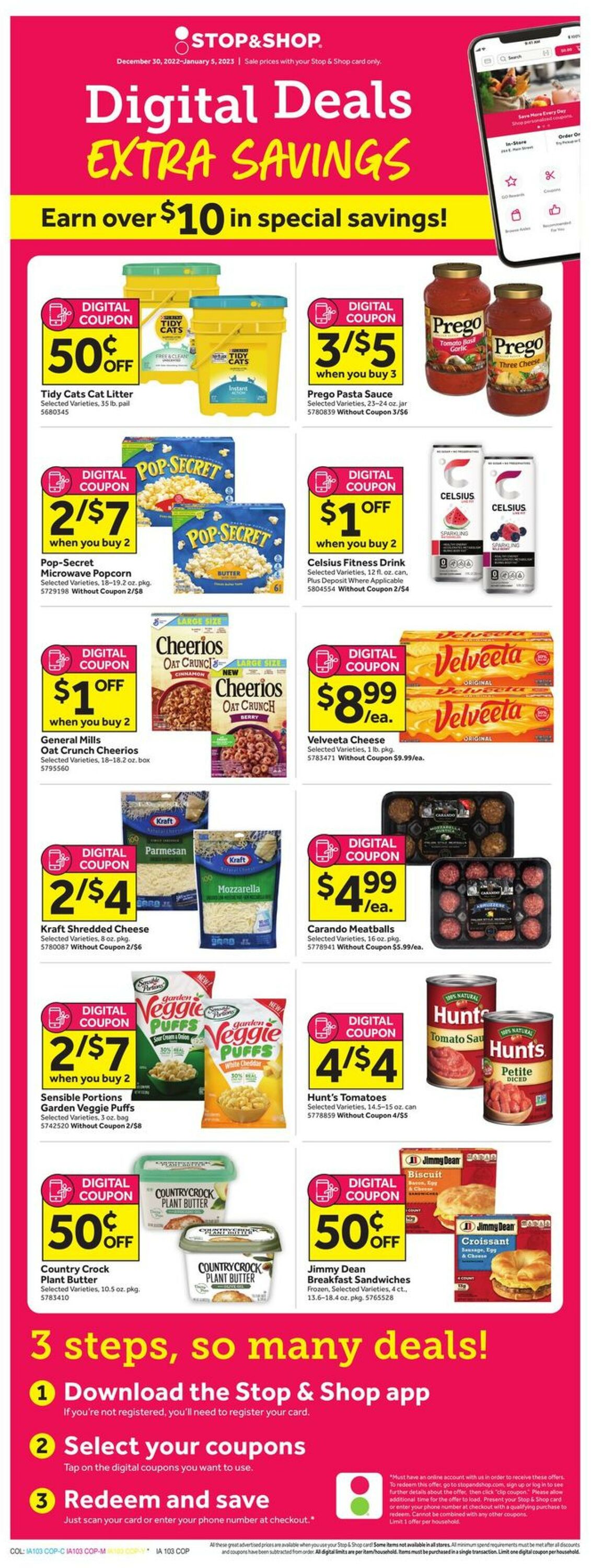Catalogue Stop and Shop from 12/30/2022