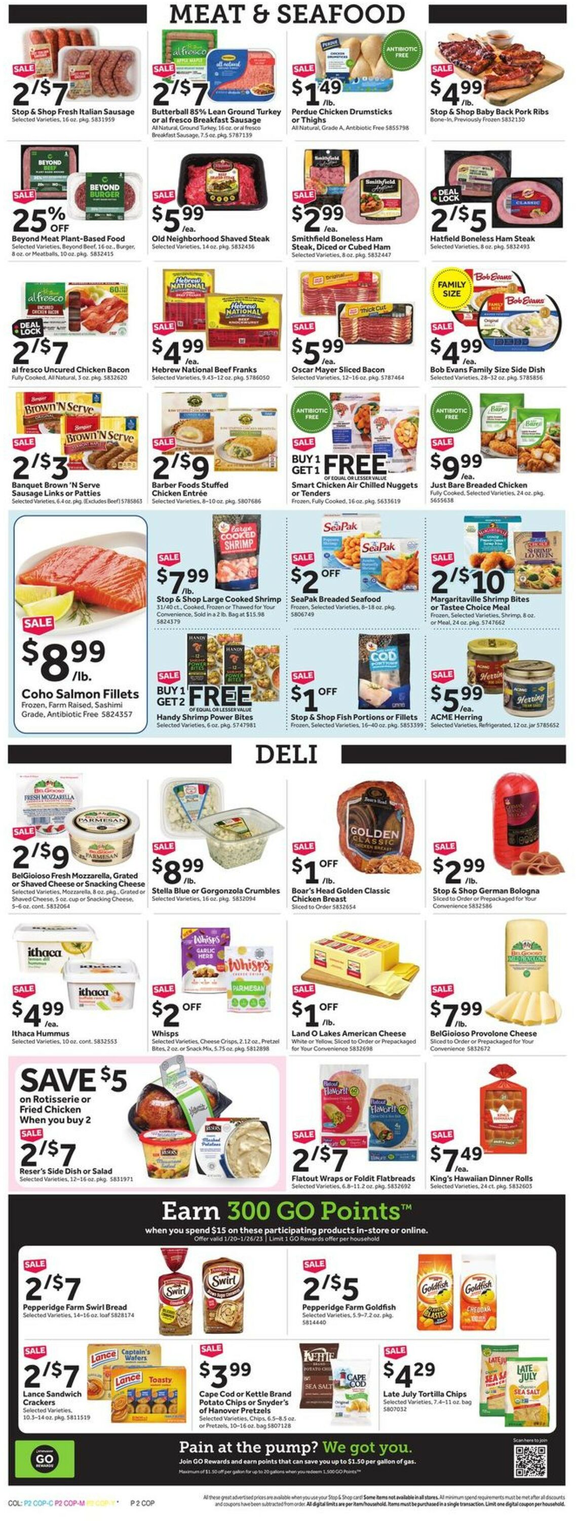 Catalogue Stop and Shop from 01/20/2023