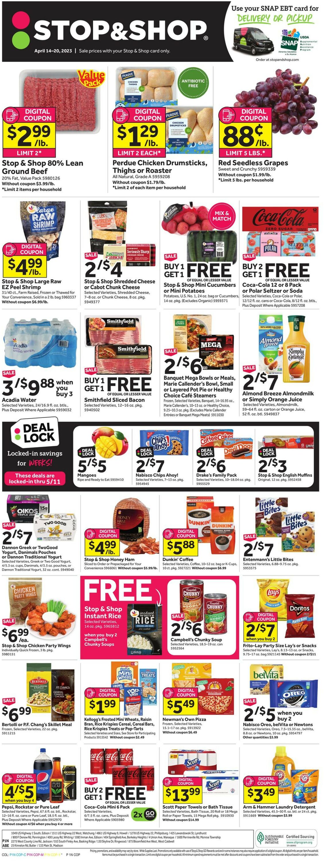 Catalogue Stop and Shop from 04/14/2023