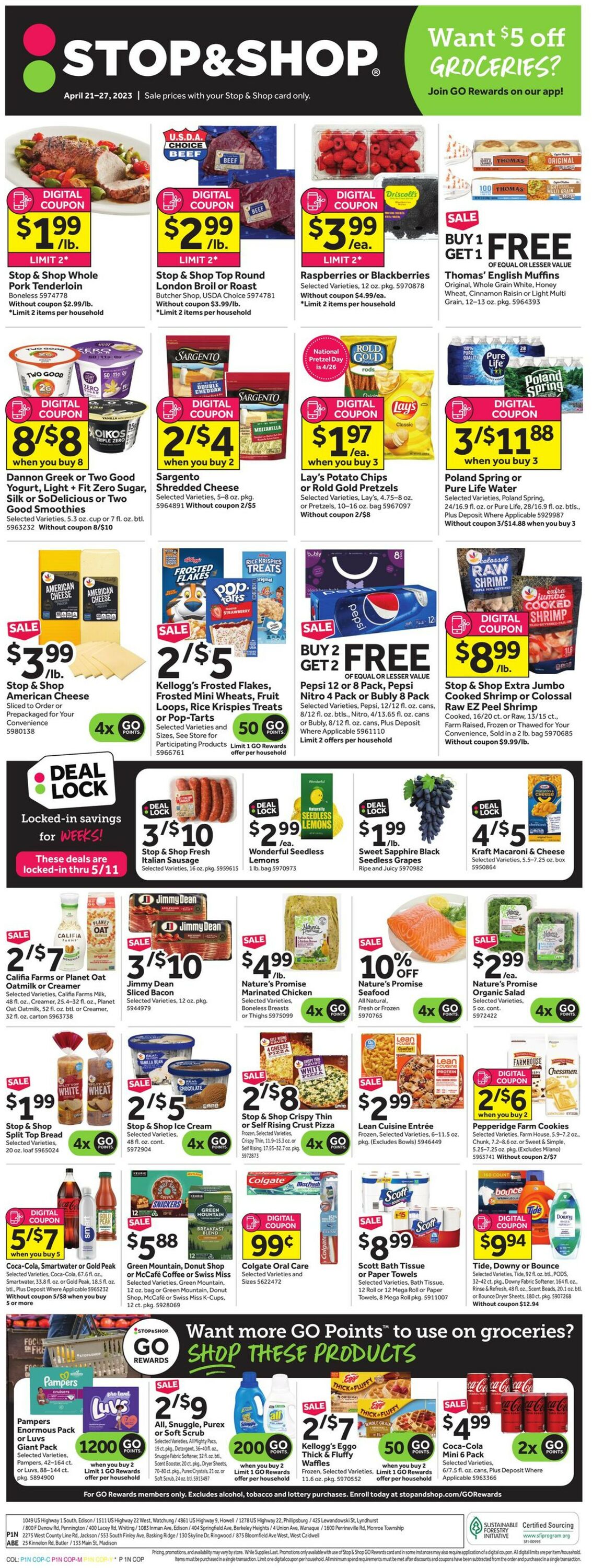 Catalogue Stop and Shop from 04/21/2023