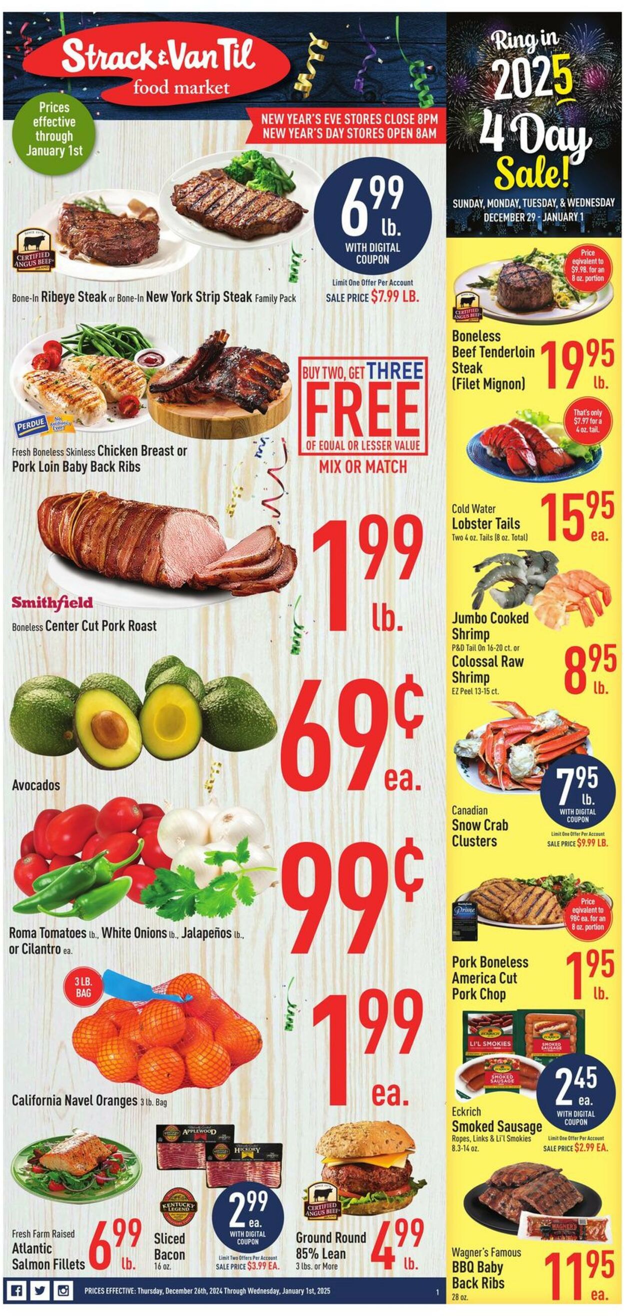 Catalogue Strack & Van Til from 12/26/2024