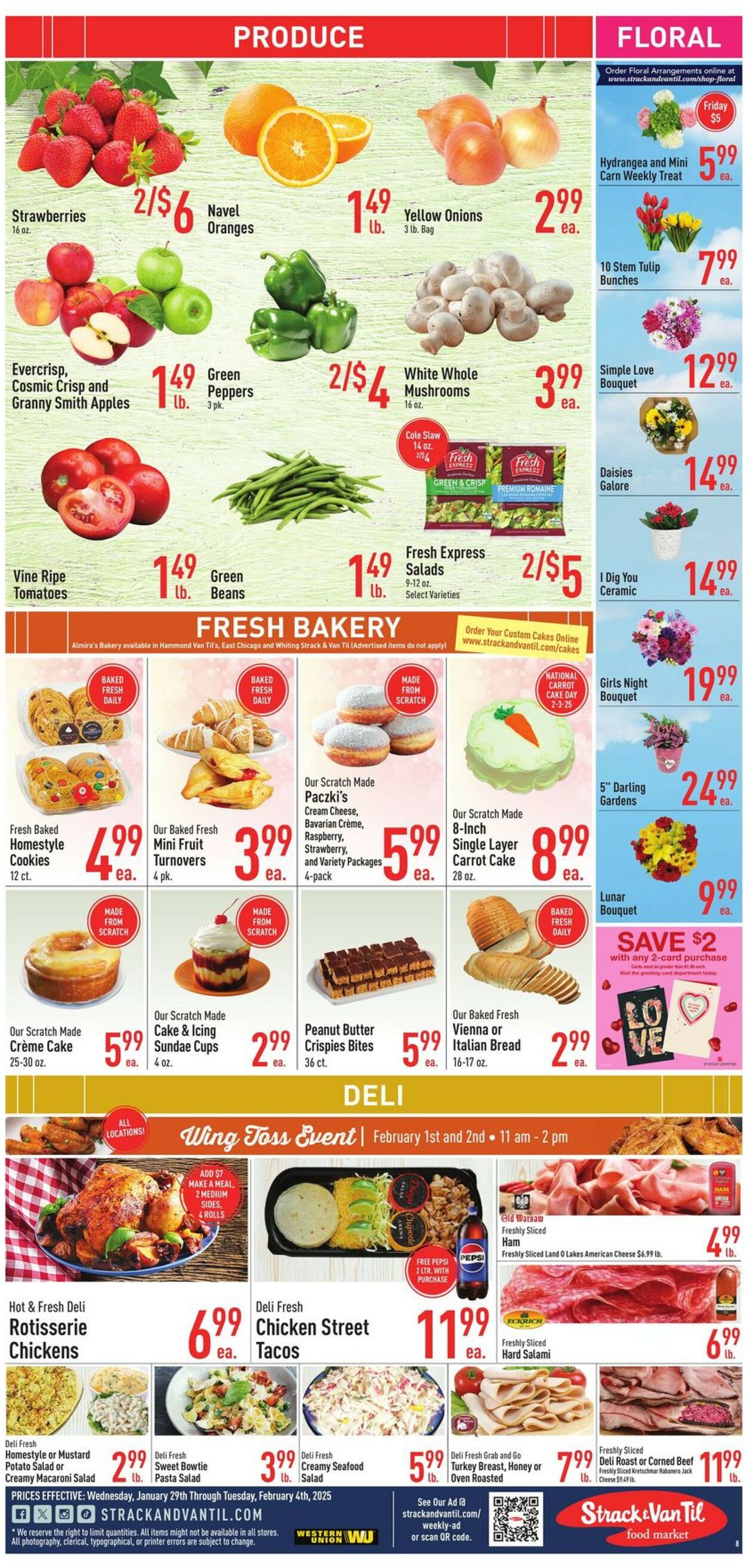 Catalogue Strack & Van Til from 01/29/2025