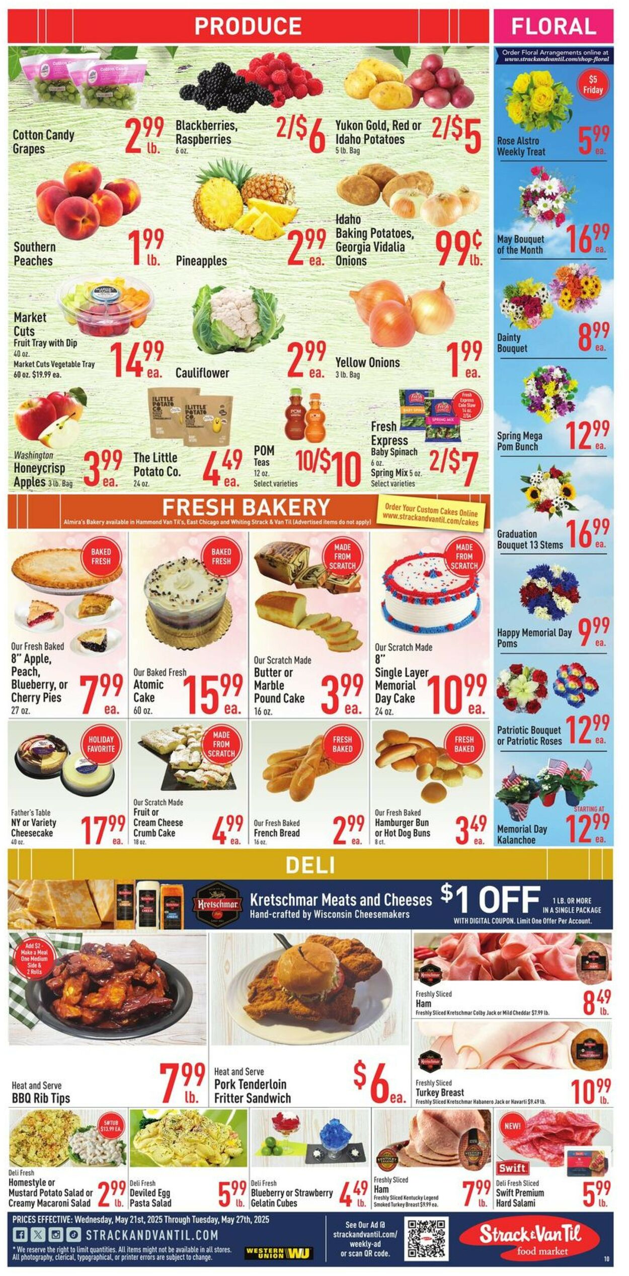 Catalogue Strack & Van Til from 05/21/2025