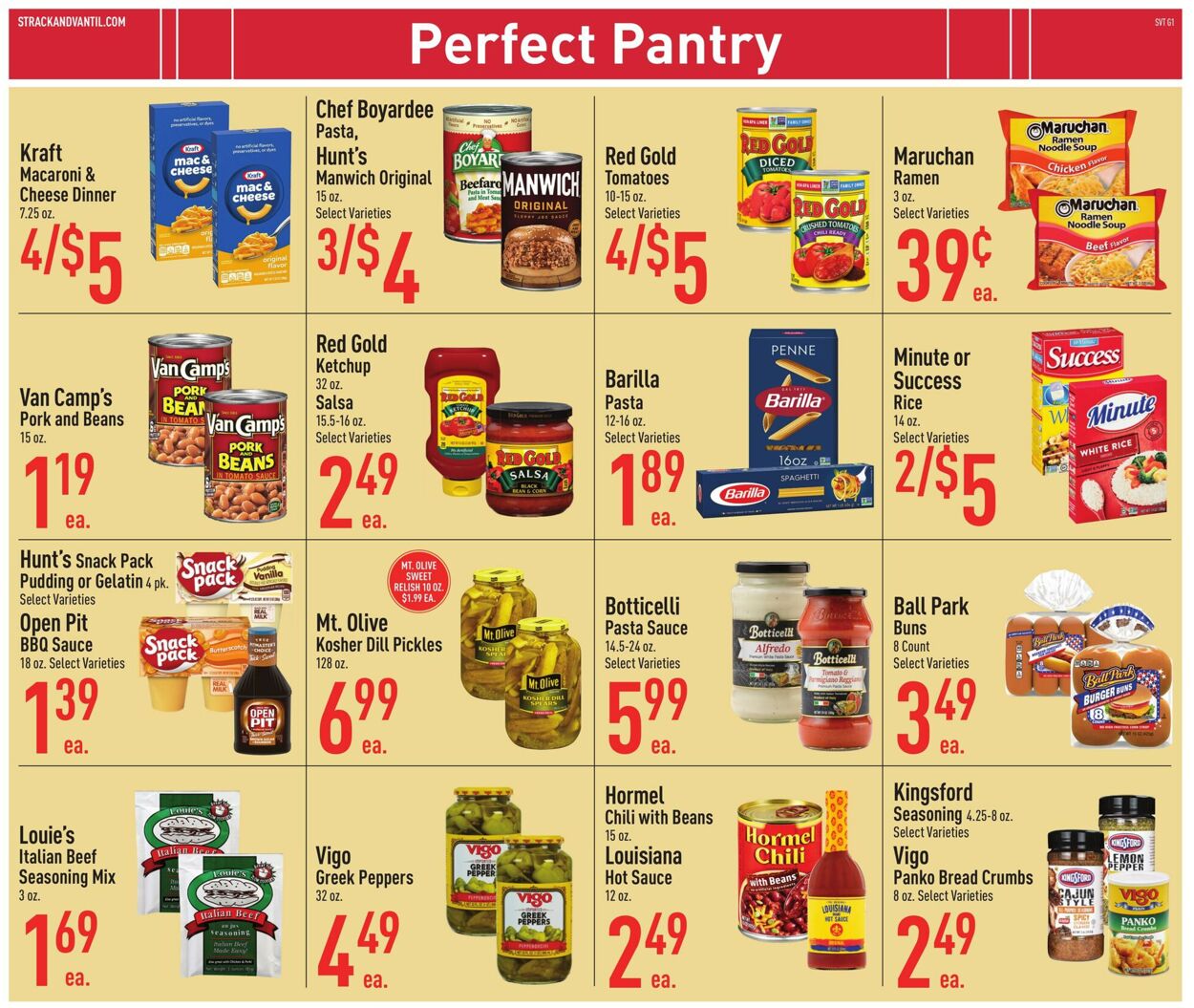 Catalogue Strack & Van Til from 07/30/2025