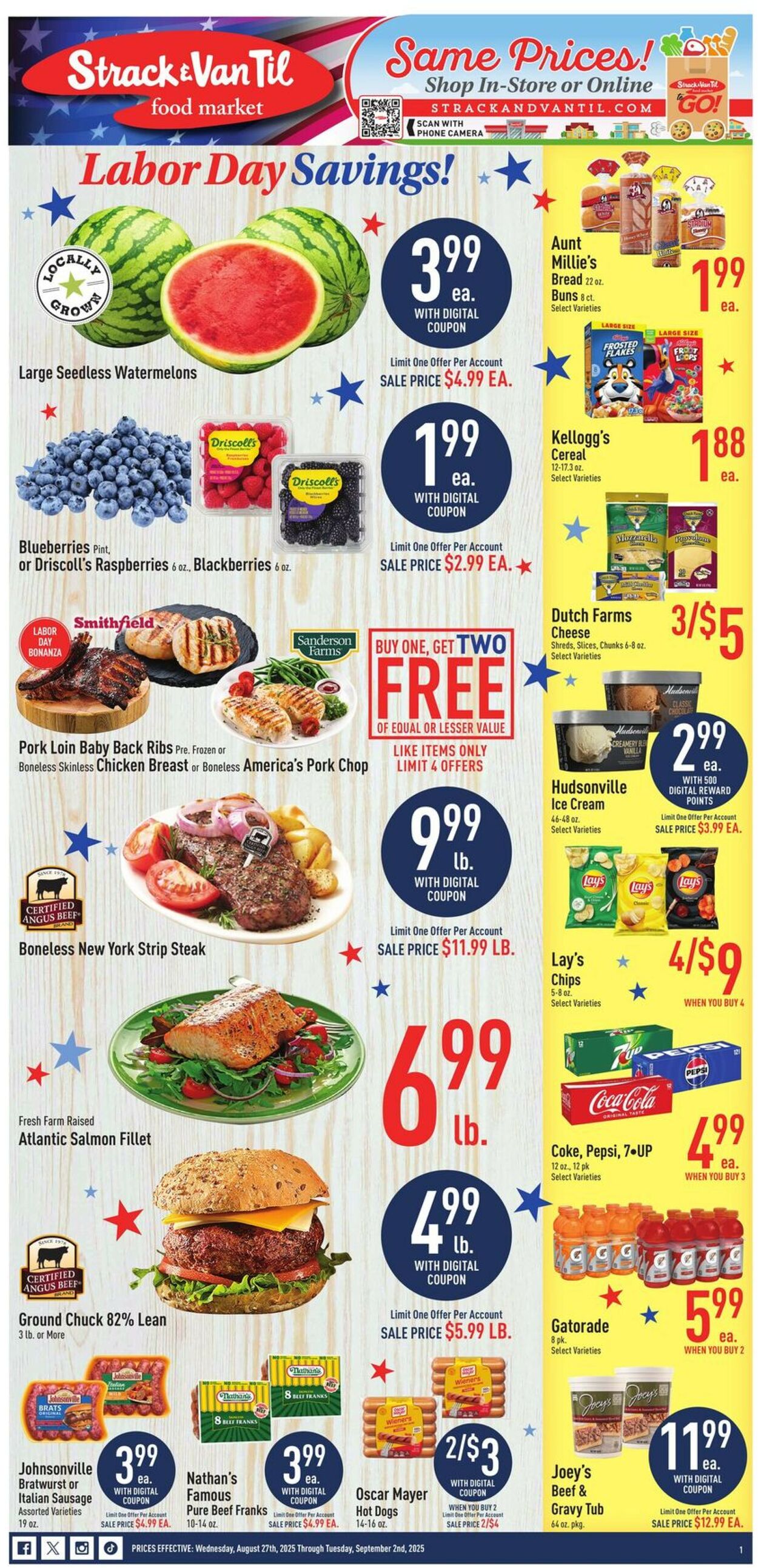 Catalogue Strack & Van Til from 08/27/2025