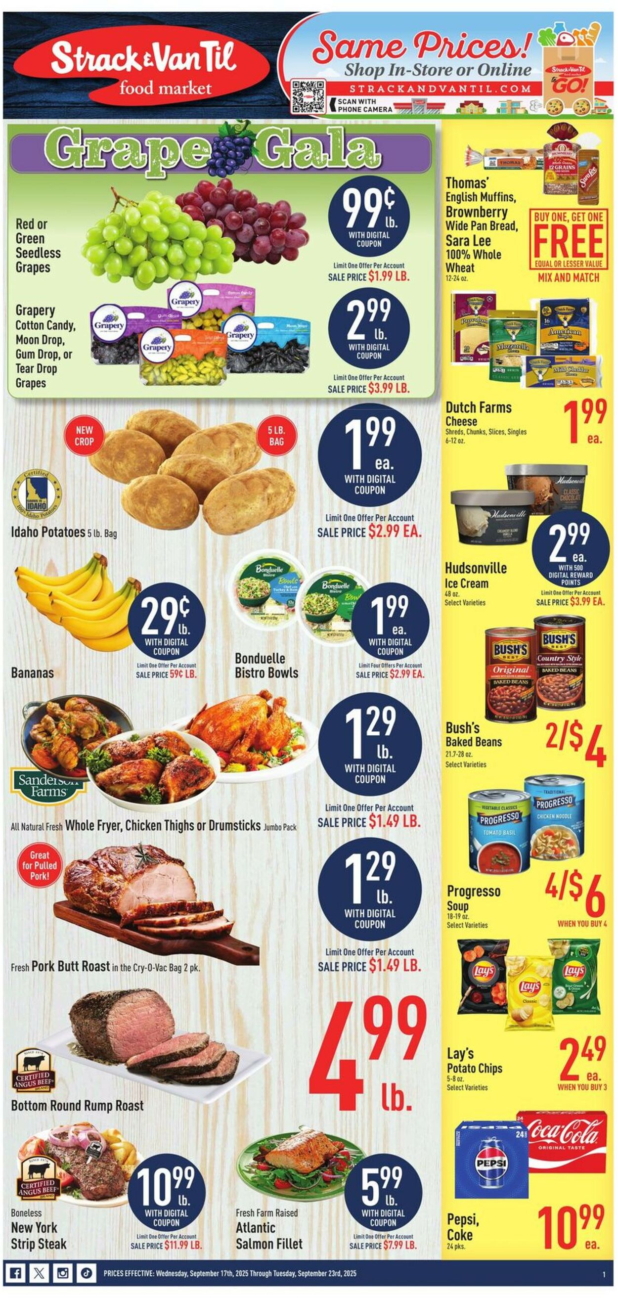 Catalogue Strack & Van Til from 09/17/2025