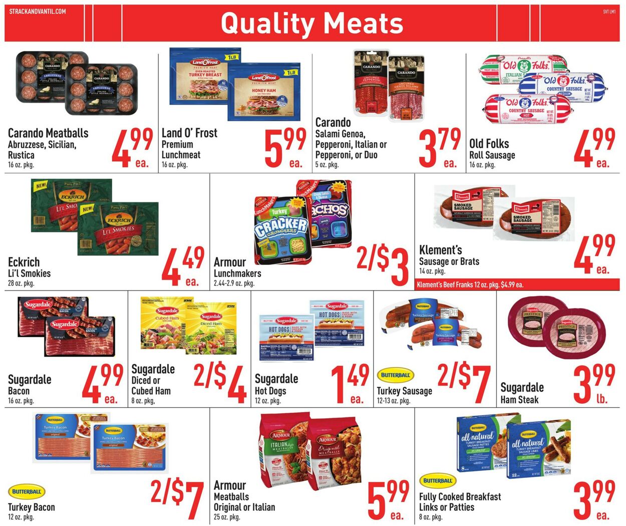 Catalogue Strack & Van Til from 10/01/2025