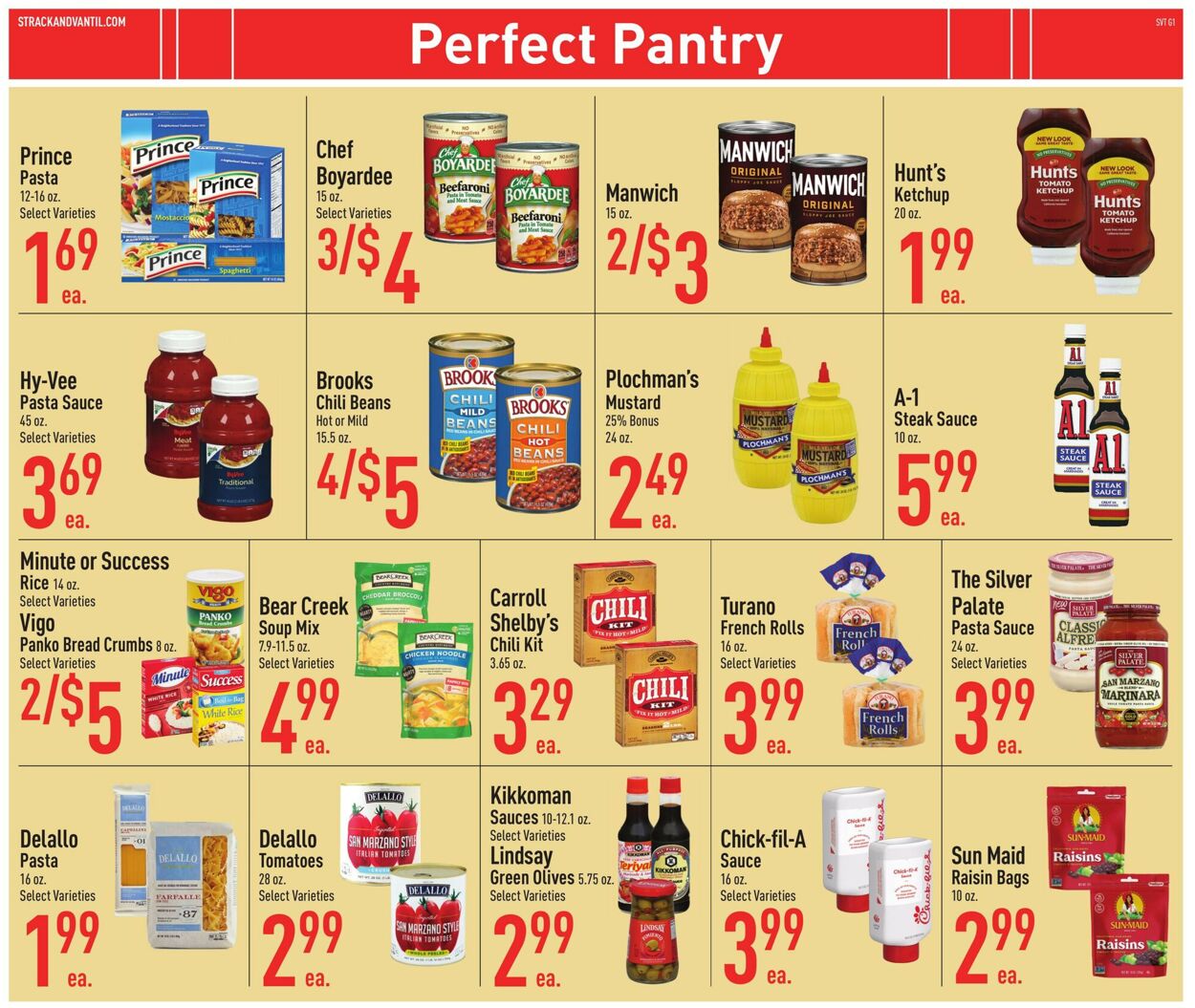 Catalogue Strack & Van Til from 10/01/2025