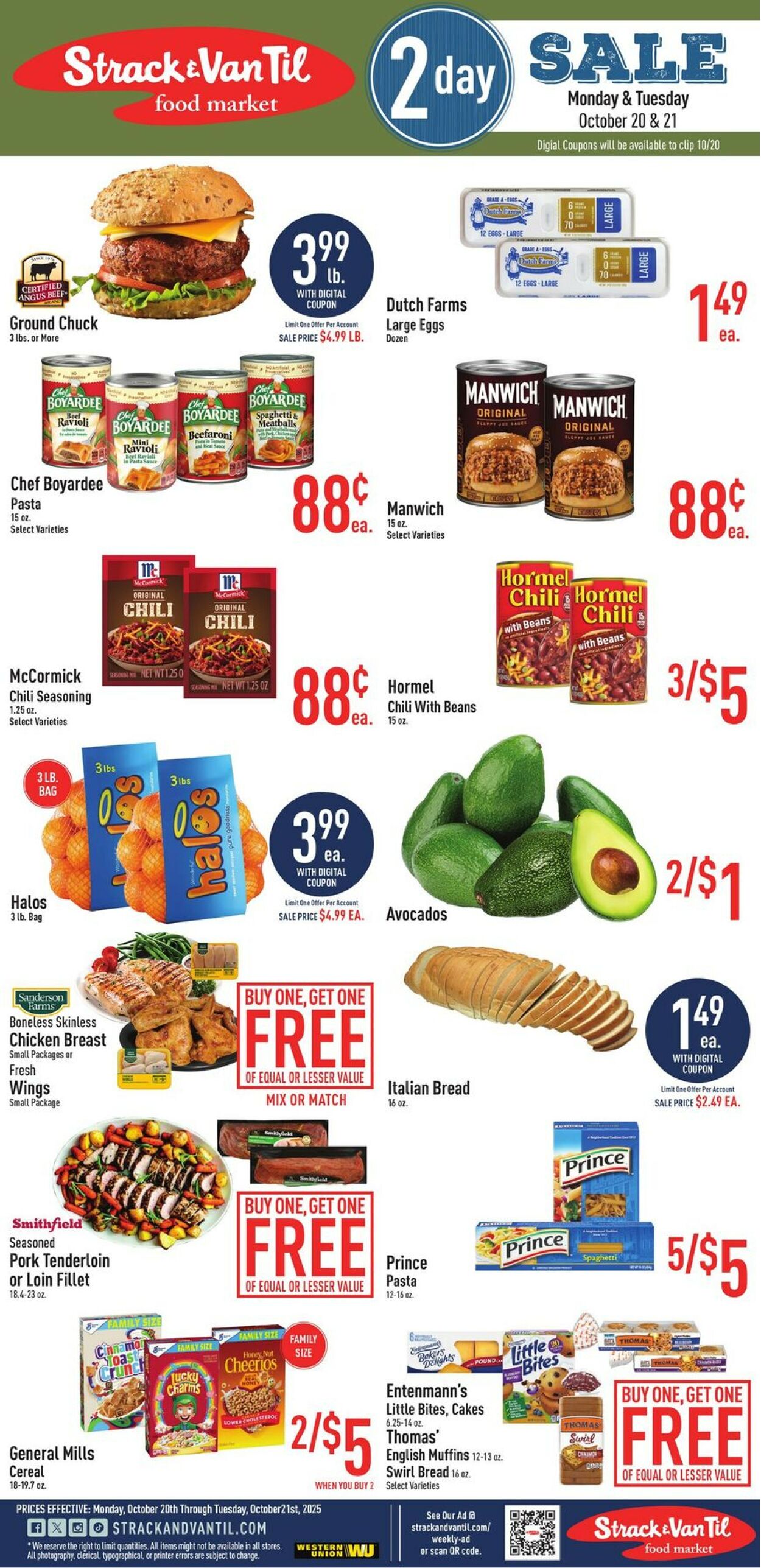 Catalogue Strack & Van Til from 10/20/2025