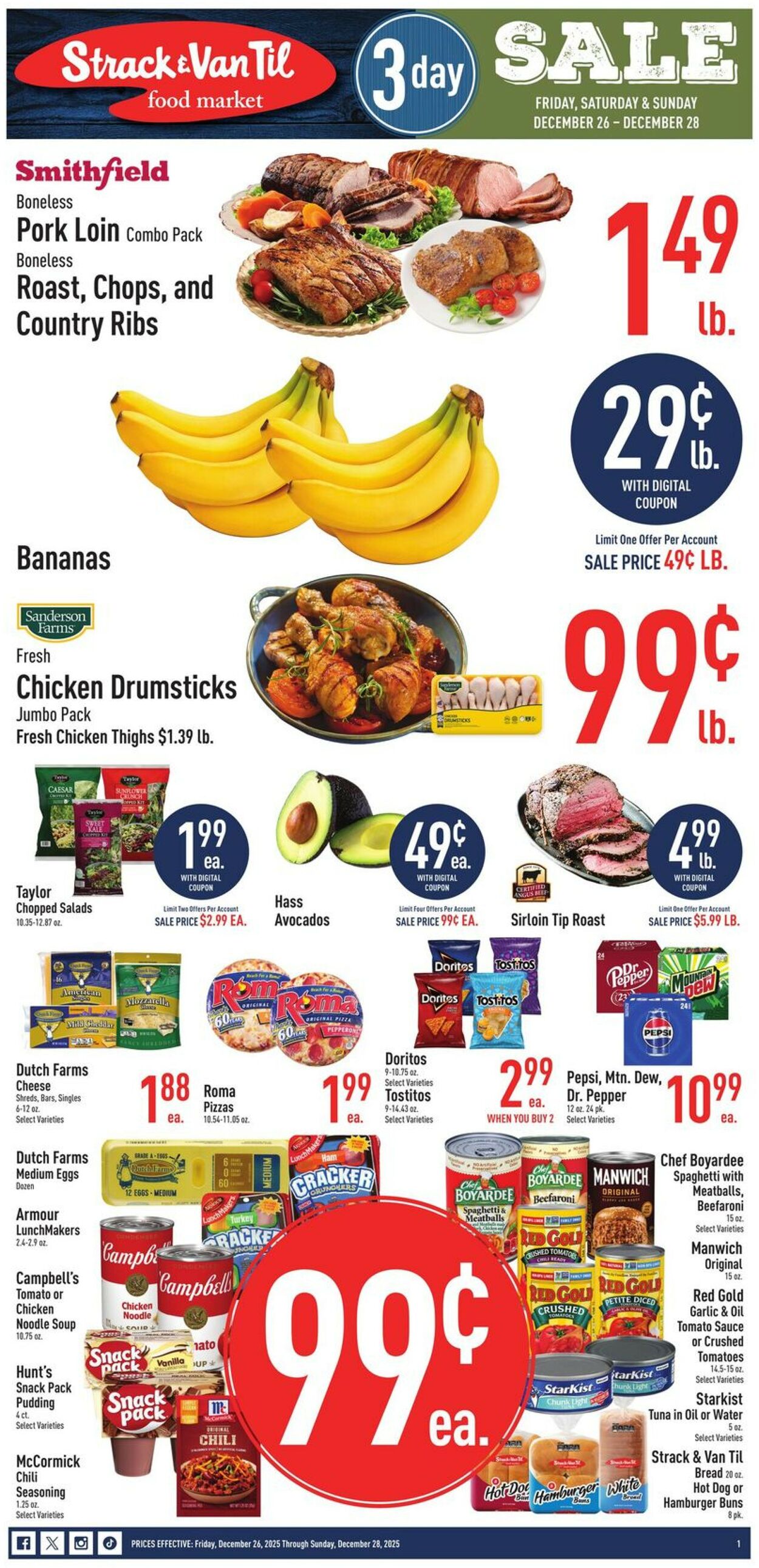 Catalogue Strack & Van Til from 12/26/2025