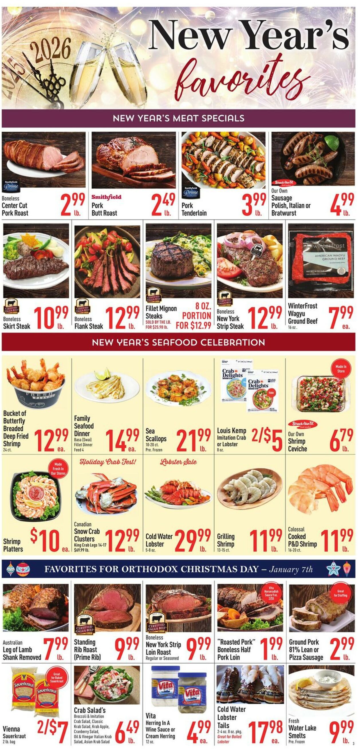Catalogue Strack & Van Til from 12/29/2025