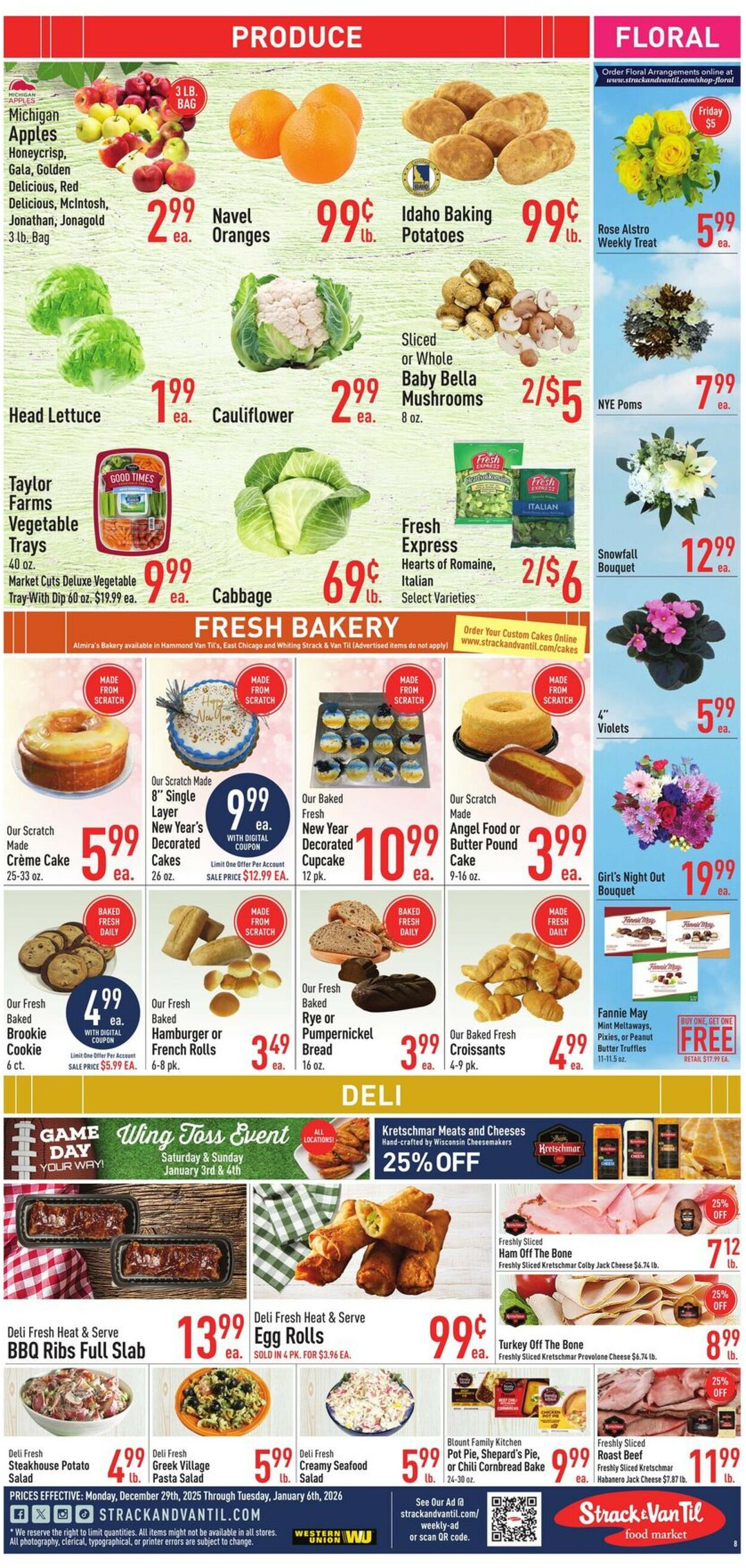 Catalogue Strack & Van Til from 12/29/2025