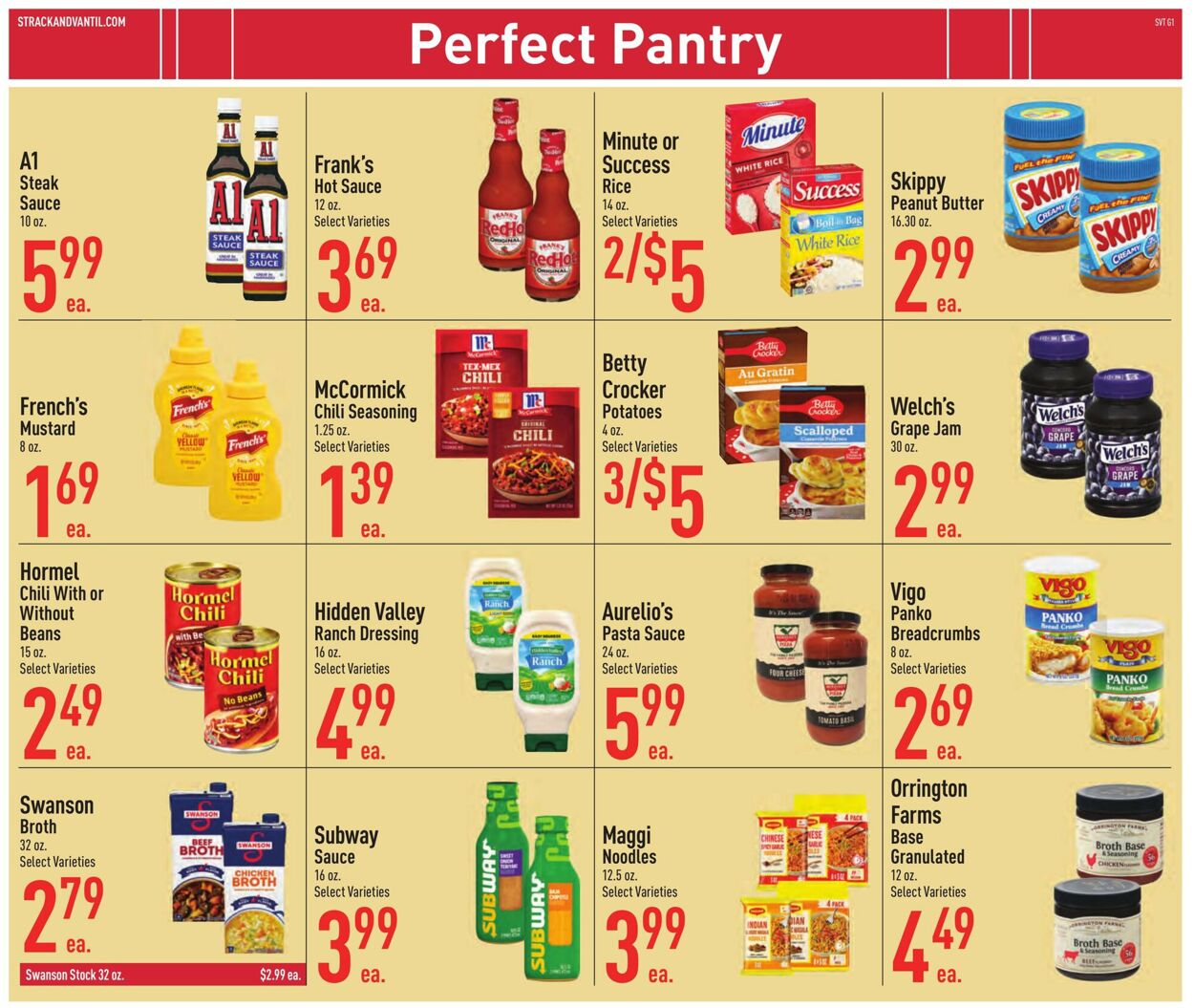 Catalogue Strack & Van Til from 01/07/2026
