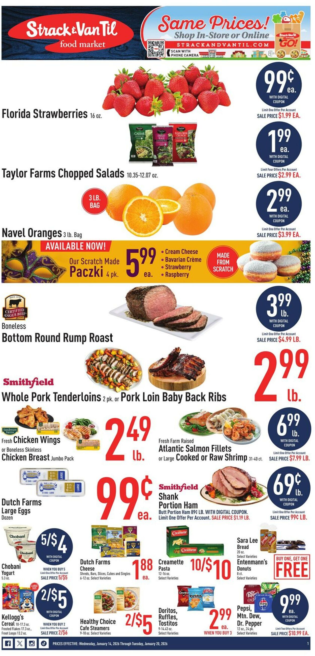 Catalogue Strack & Van Til from 01/14/2026