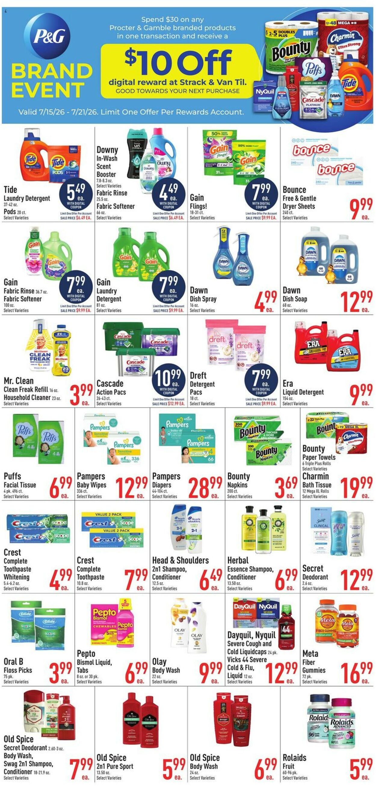 Catalogue Strack & Van Til from 07/15/2026