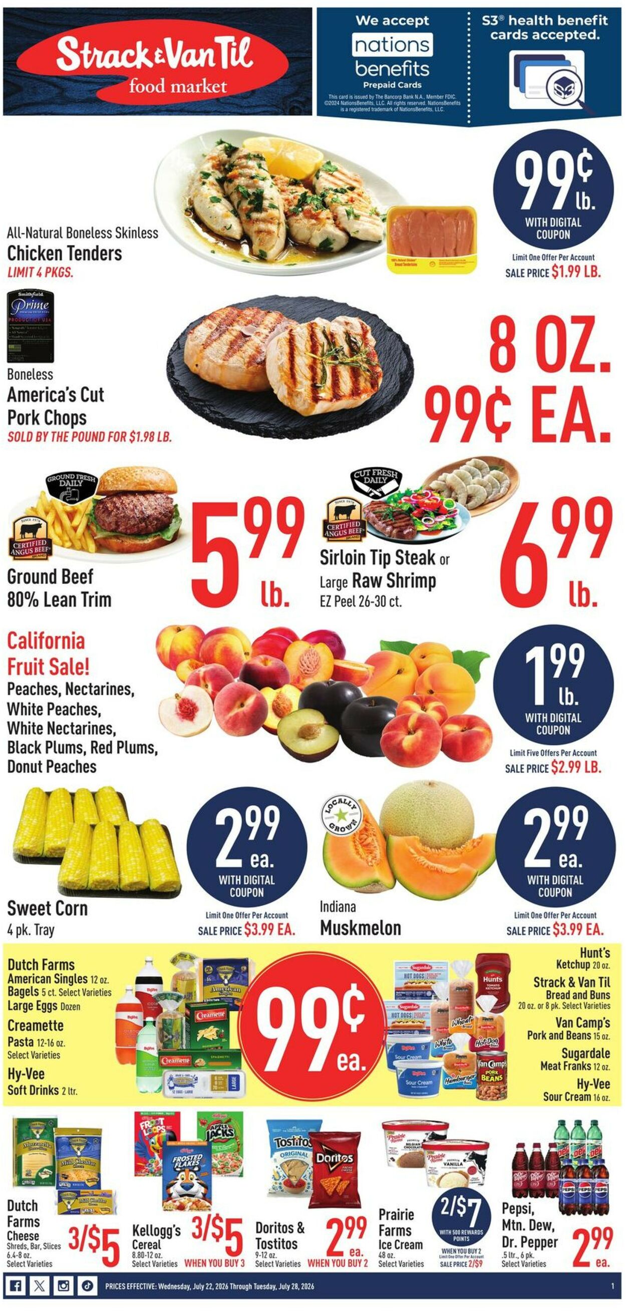 Catalogue Strack & Van Til from 07/22/2026