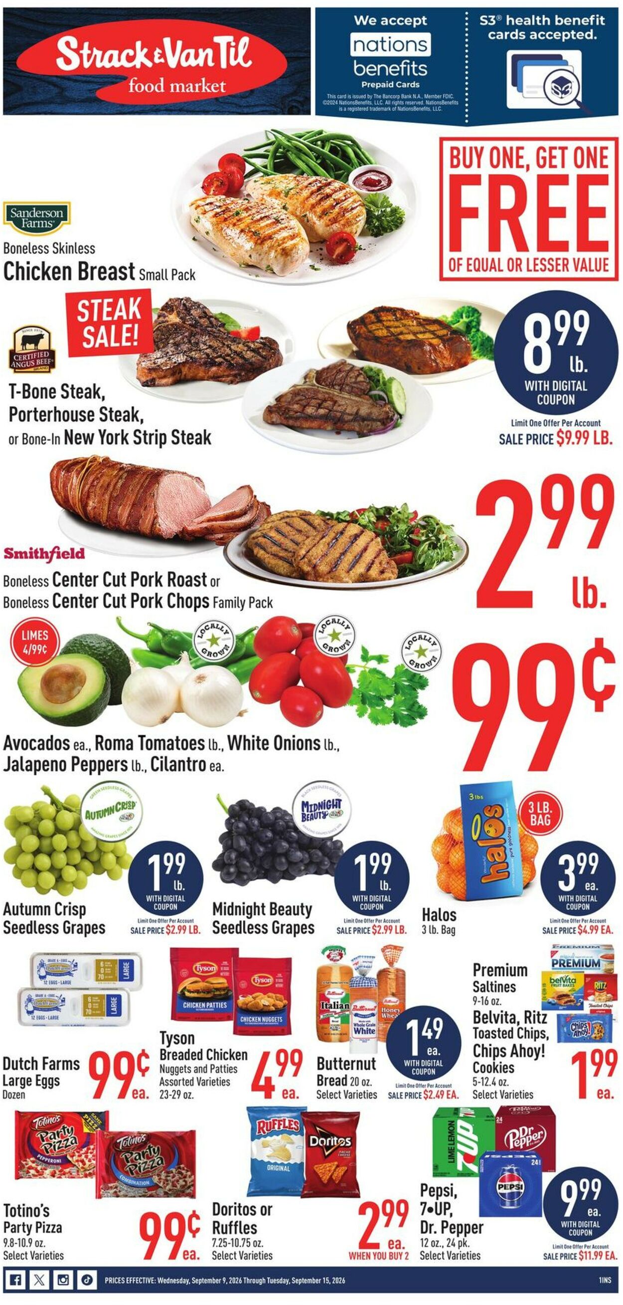 Catalogue Strack & Van Til from 09/09/2026