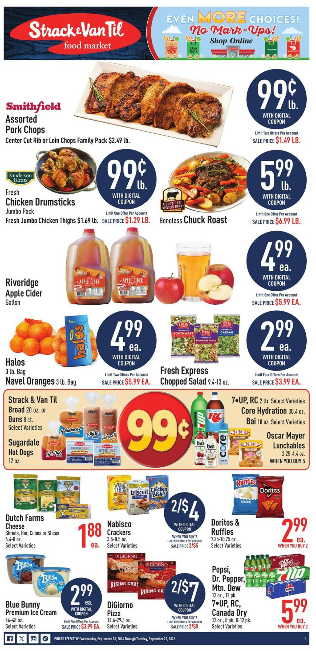 Catalogue Strack & Van Til from 09/23/2026