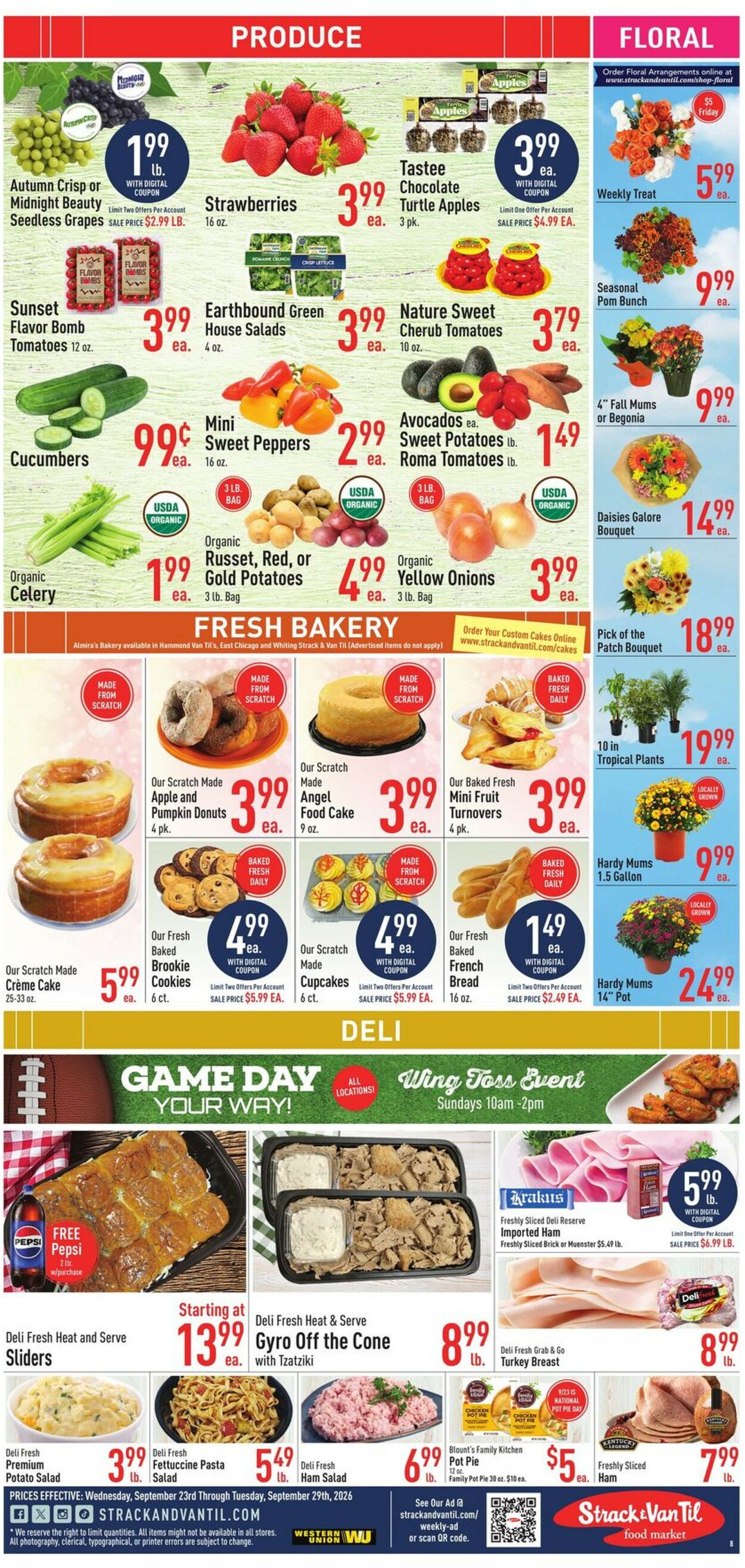 Catalogue Strack & Van Til from 09/23/2026