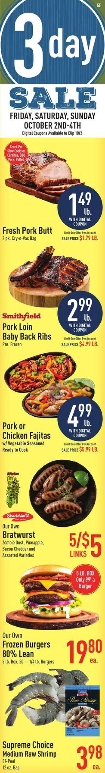 Catalogue Strack & Van Til from 09/30/2026