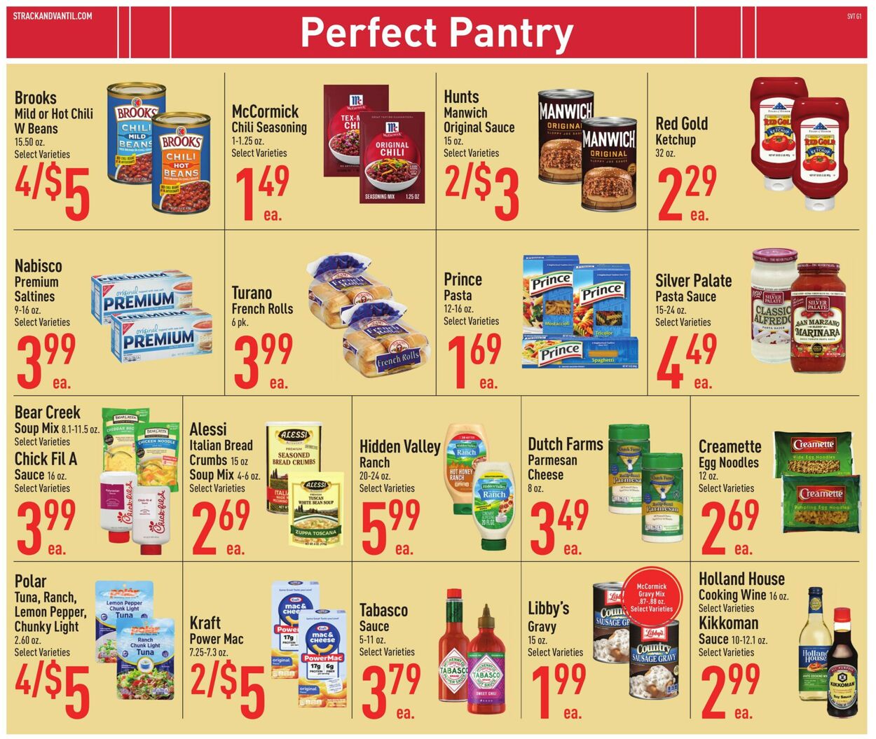 Catalogue Strack & Van Til from 09/30/2026