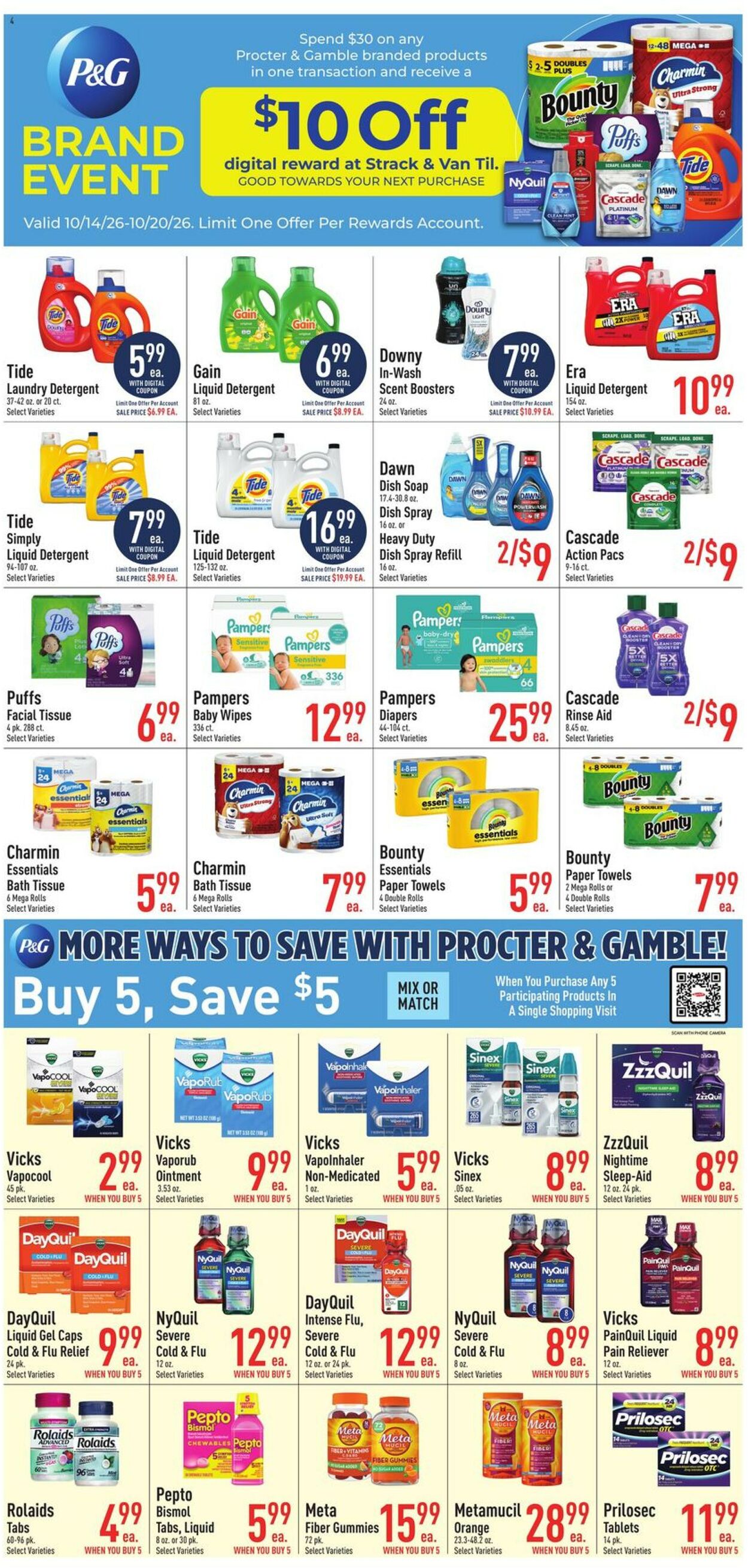 Catalogue Strack & Van Til from 10/14/2026