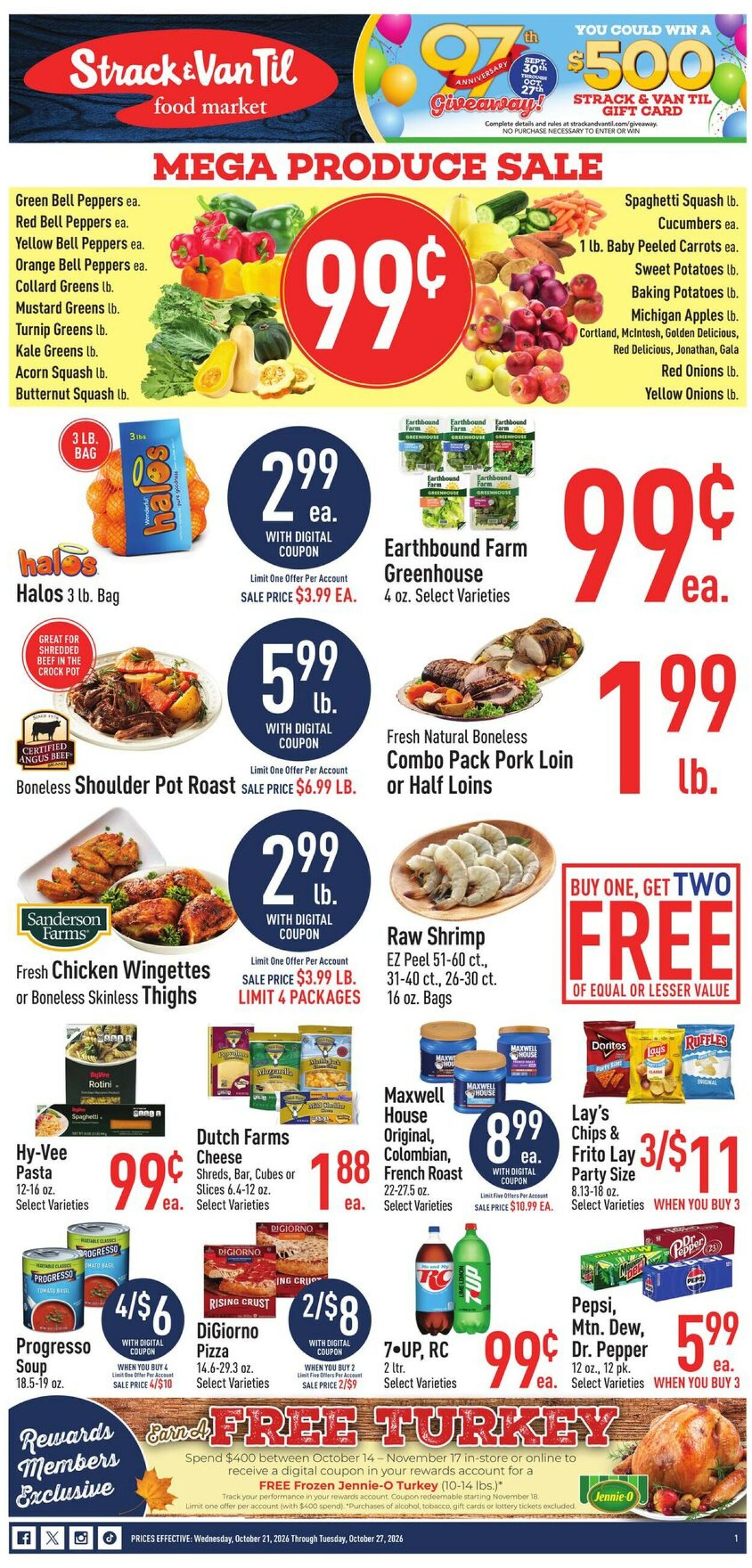 Catalogue Strack & Van Til from 10/21/2026