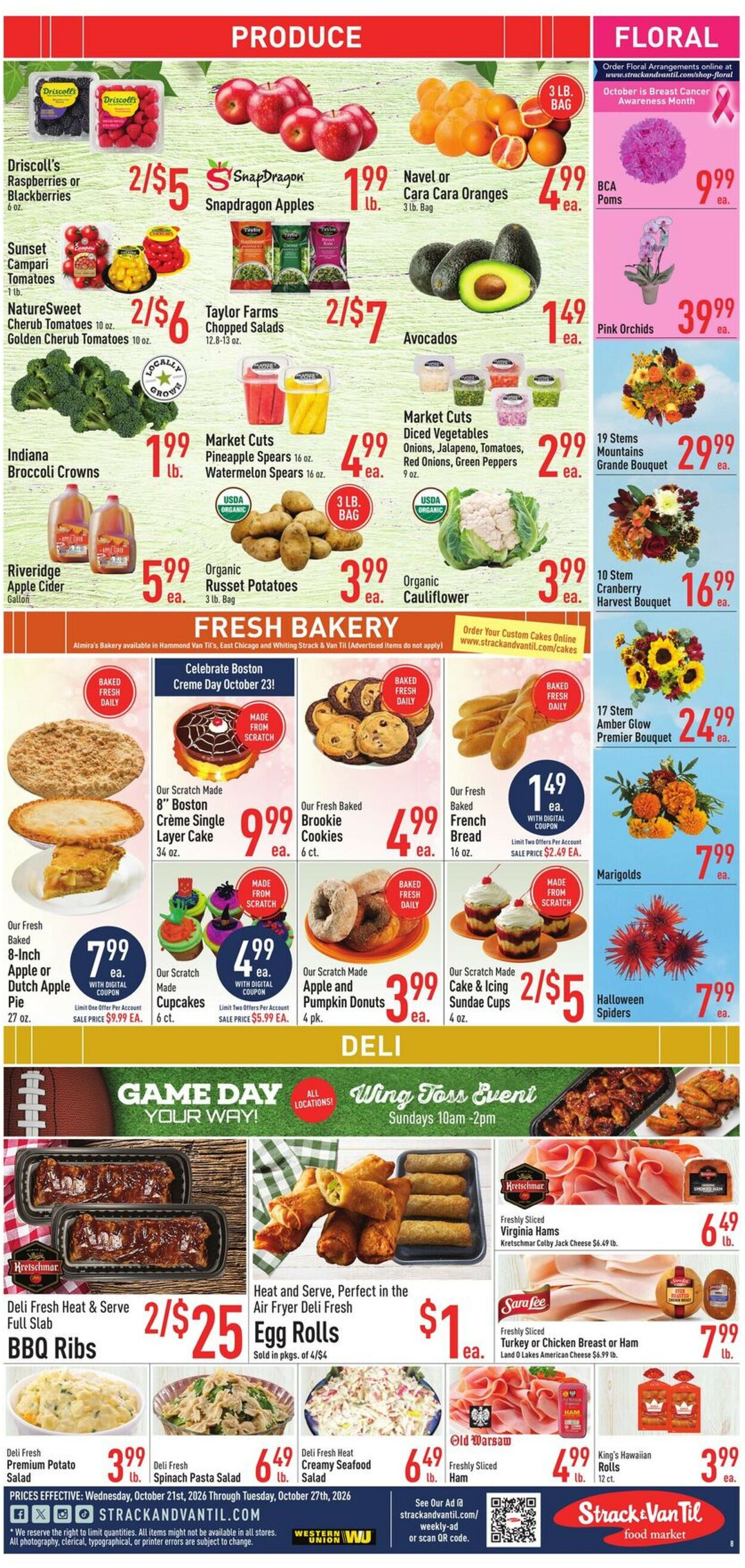 Catalogue Strack & Van Til from 10/21/2026